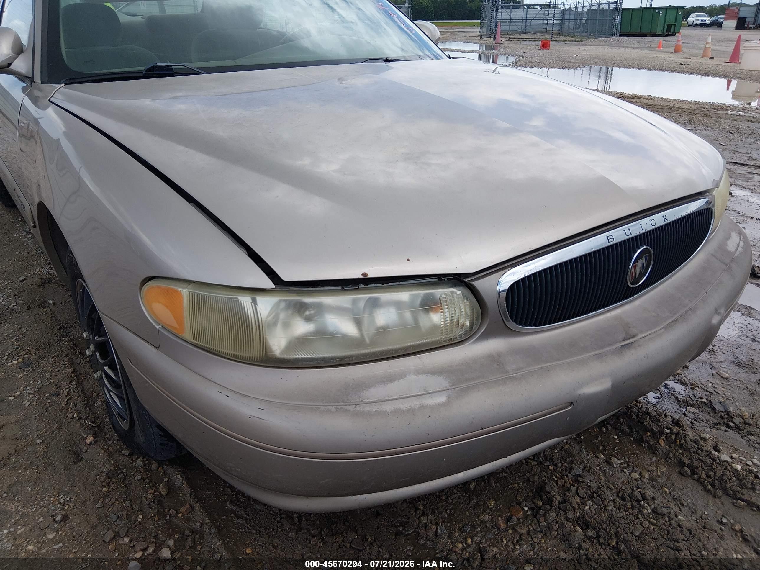 2001 Buick Century Custom Tan vin: 2G4WS52JX11165966
