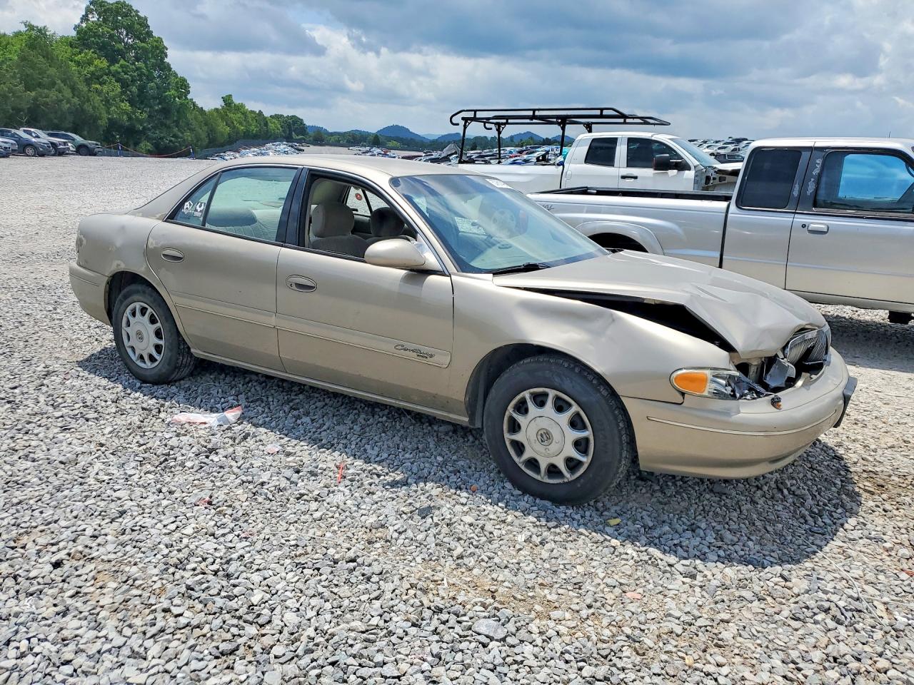 2001 Buick Century Custom Beige vin: 2G4WS52JX11305952