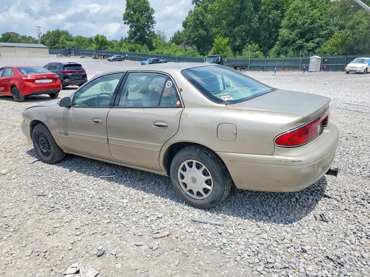 2001 Buick Century Custom Beige vin: 2G4WS52JX11305952