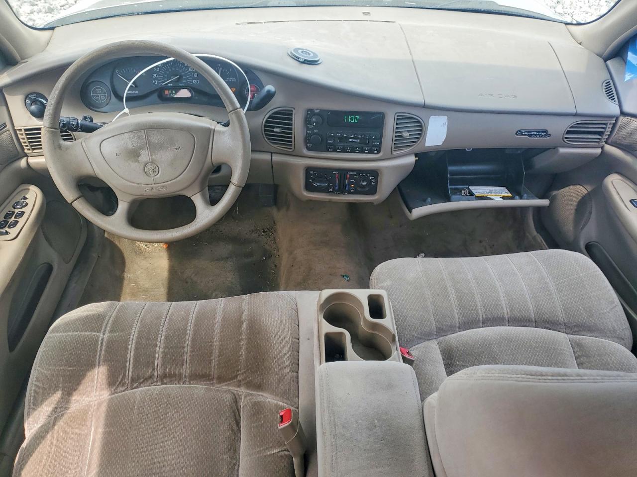 2001 Buick Century Custom Beige vin: 2G4WS52JX11305952