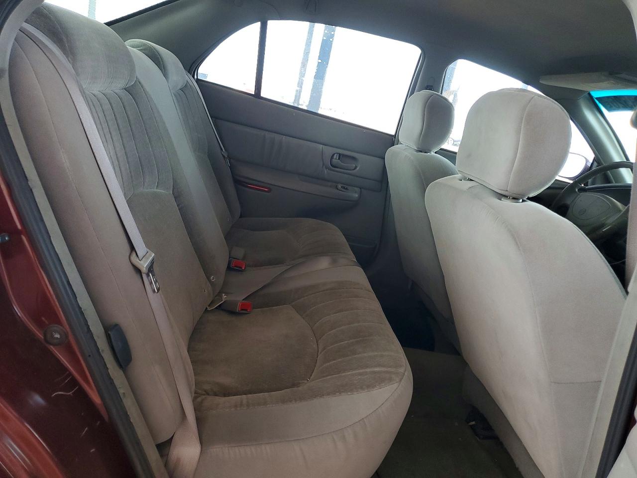 2002 Buick Century Custom Burgundy vin: 2G4WS52JX21274087