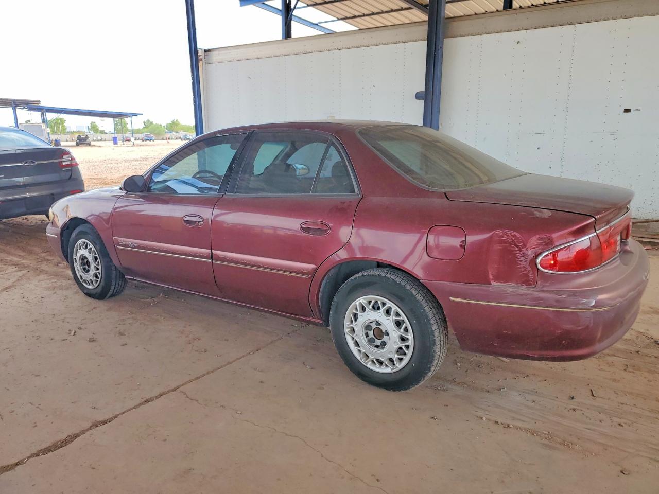 2002 Buick Century Custom Burgundy vin: 2G4WS52JX21274087