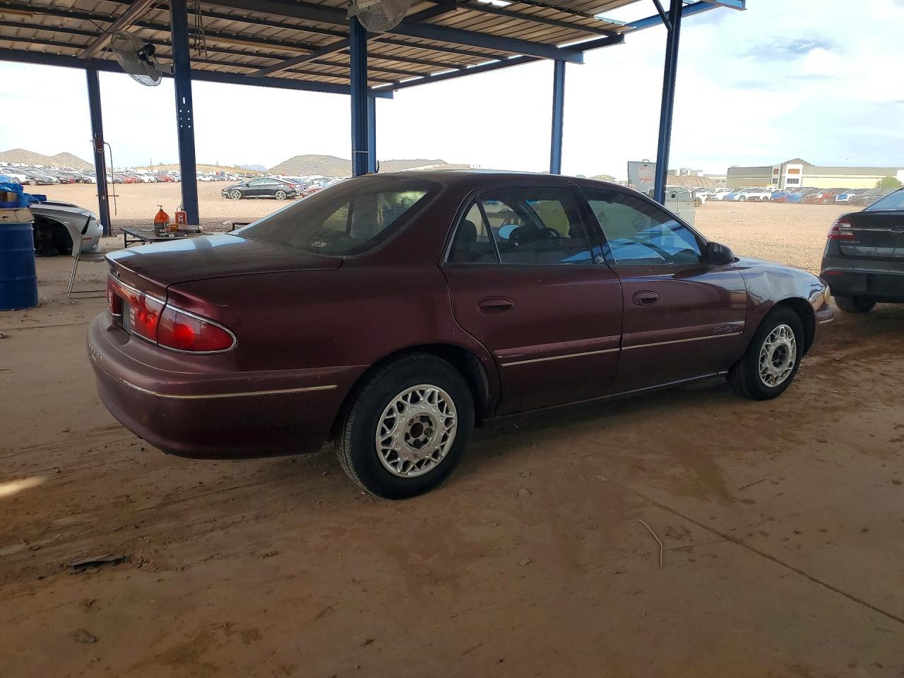 2002 Buick Century Custom Burgundy vin: 2G4WS52JX21274087