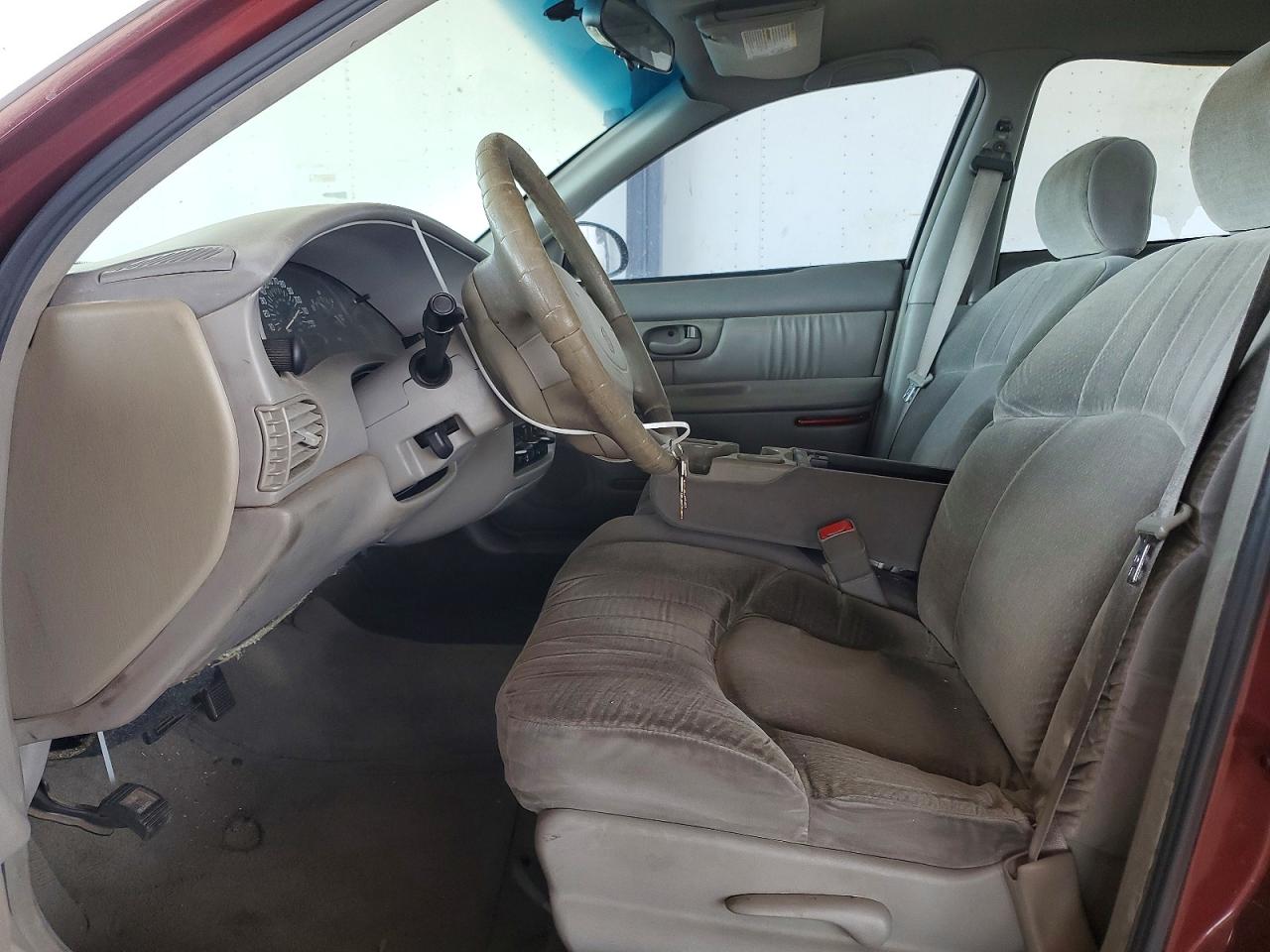 2002 Buick Century Custom Burgundy vin: 2G4WS52JX21274087
