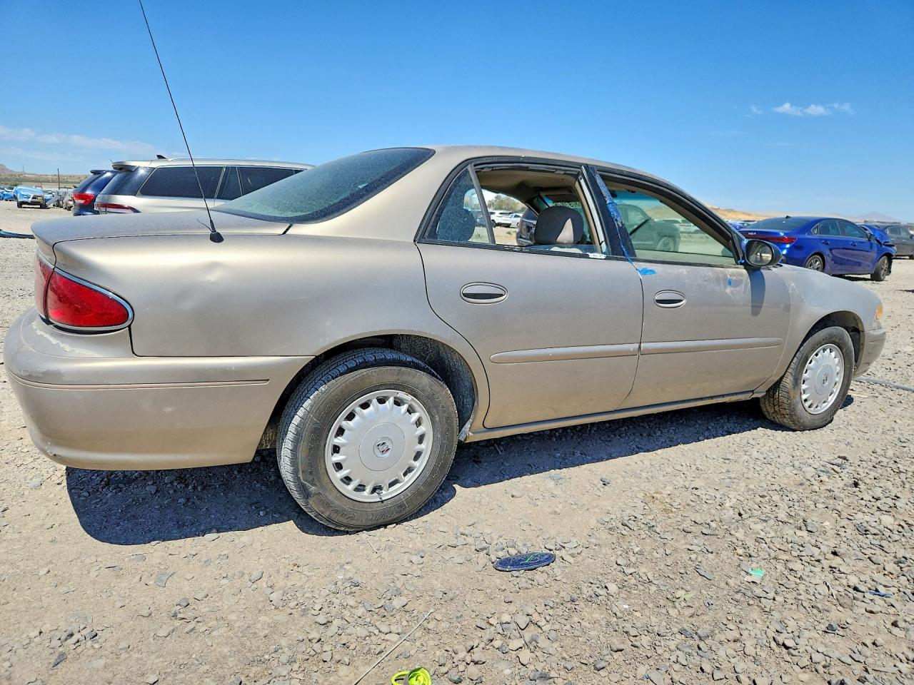 2003 Buick Century Custom Silver vin: 2G4WS52JX31125034