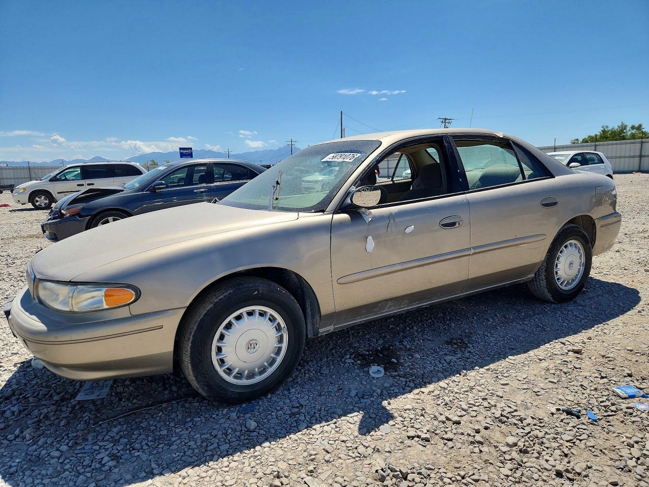 2003 Buick Century Custom Silver vin: 2G4WS52JX31125034