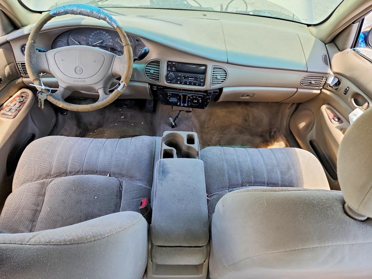 2003 Buick Century Custom Silver vin: 2G4WS52JX31125034