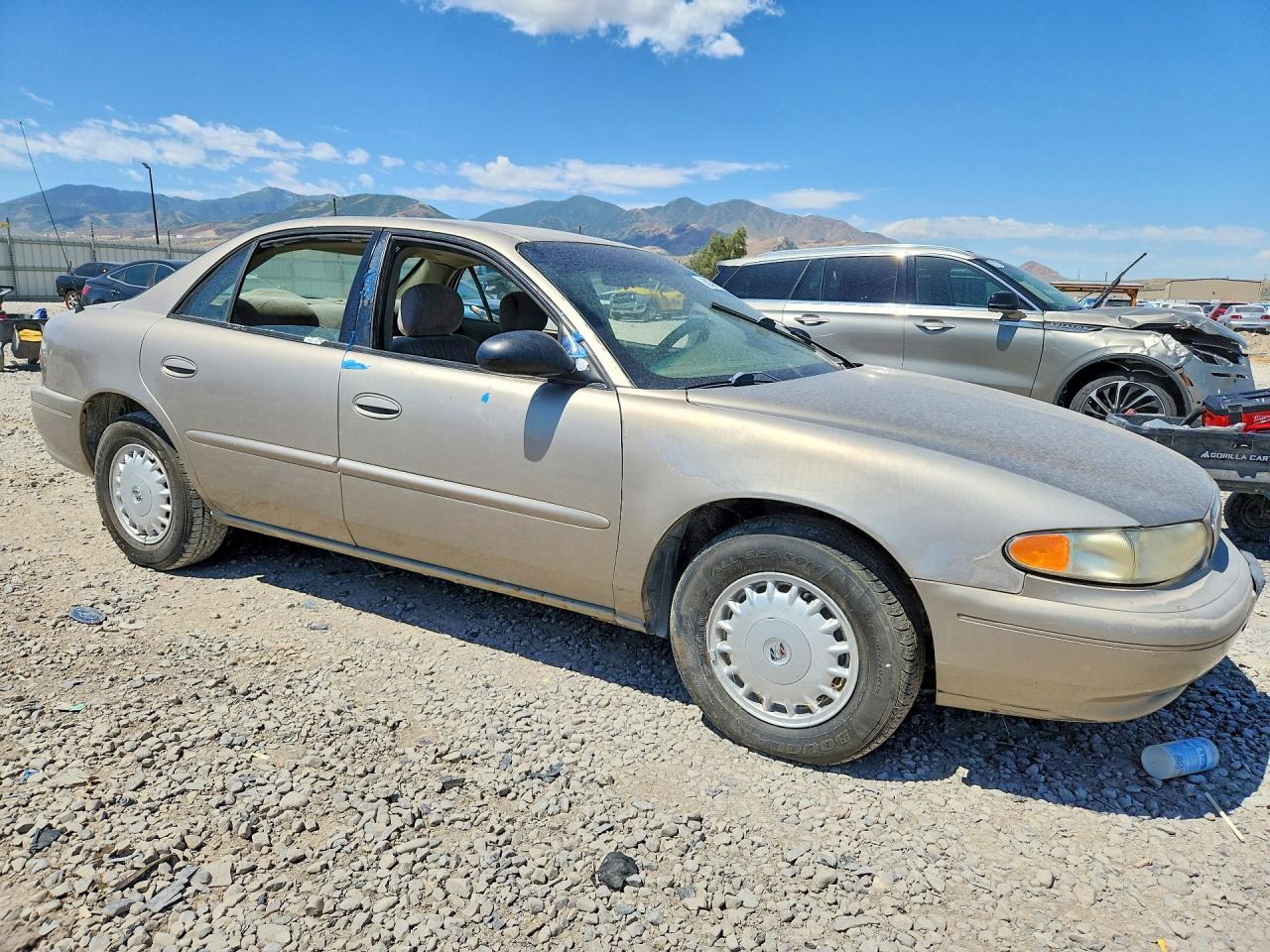 2003 Buick Century Custom Silver vin: 2G4WS52JX31125034