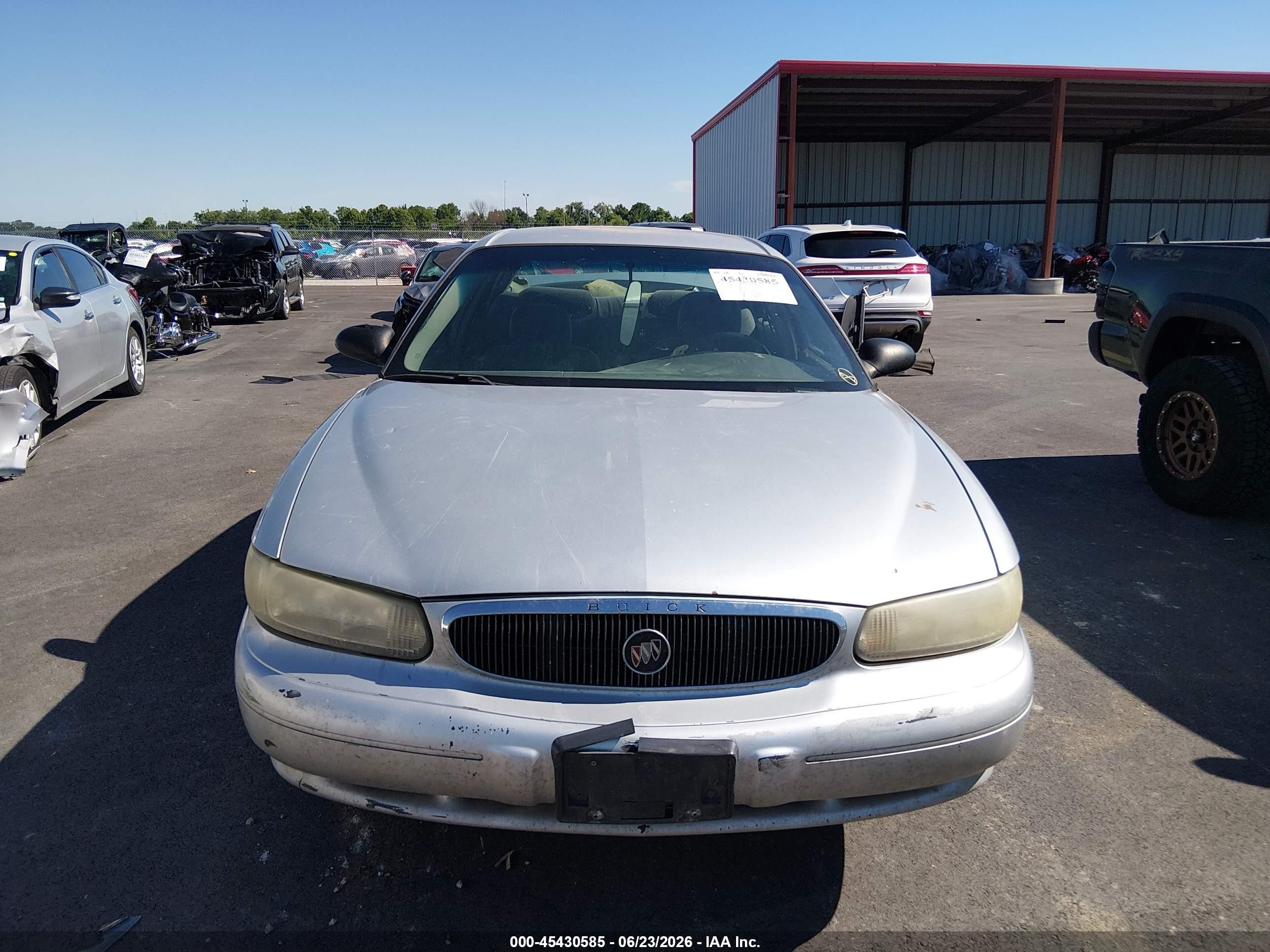 2003 Buick Century Custom Silver vin: 2G4WS52JX31182396