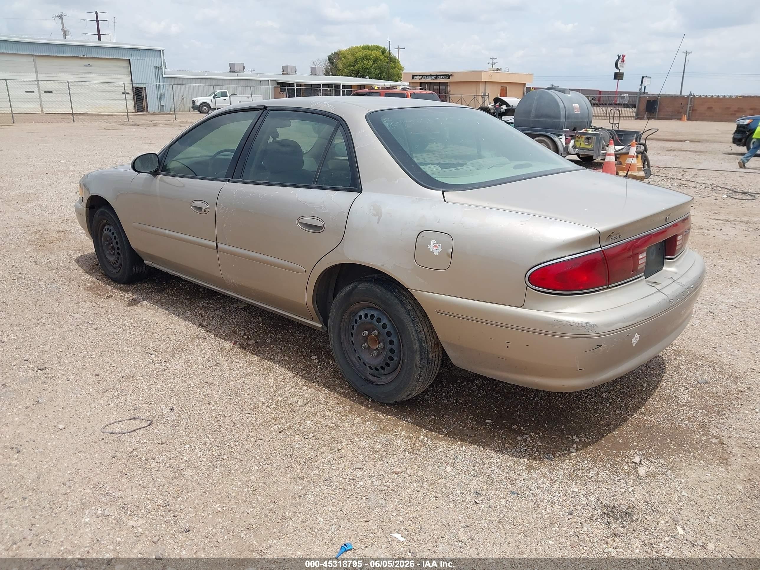 2003 Buick Century Custom Tan vin: 2G4WS52JX31240121