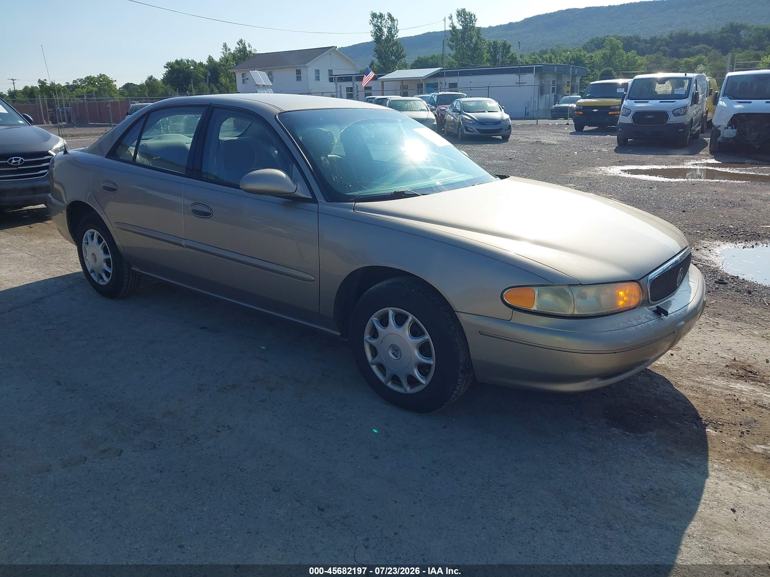 2003 Buick Century Custom Gold vin: 2G4WS52JX31254665