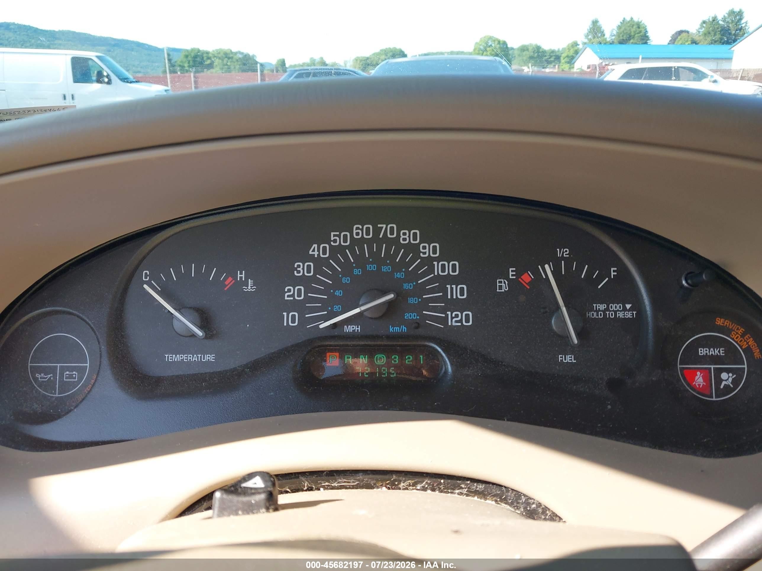 2003 Buick Century Custom Gold vin: 2G4WS52JX31254665