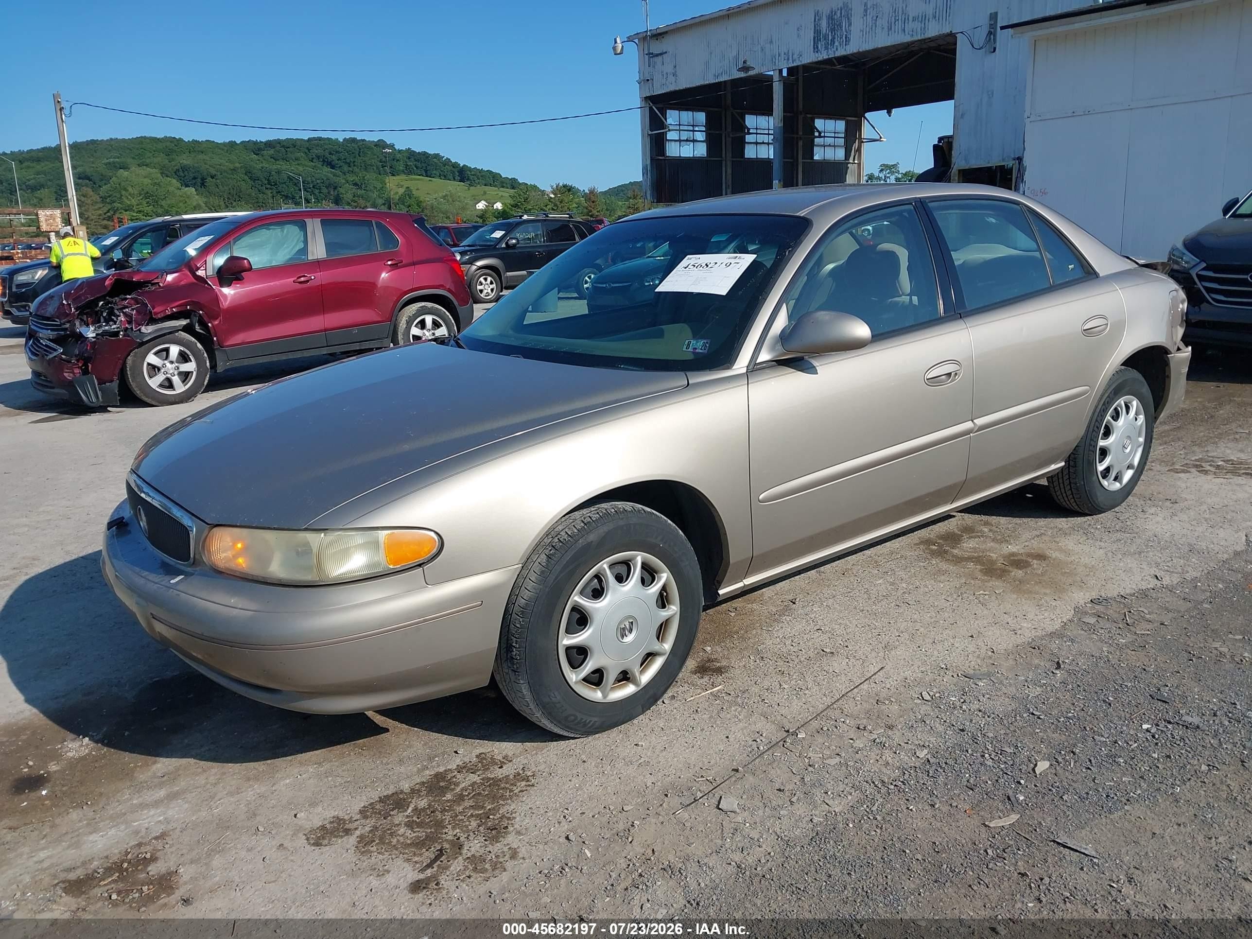 2003 Buick Century Custom Gold vin: 2G4WS52JX31254665