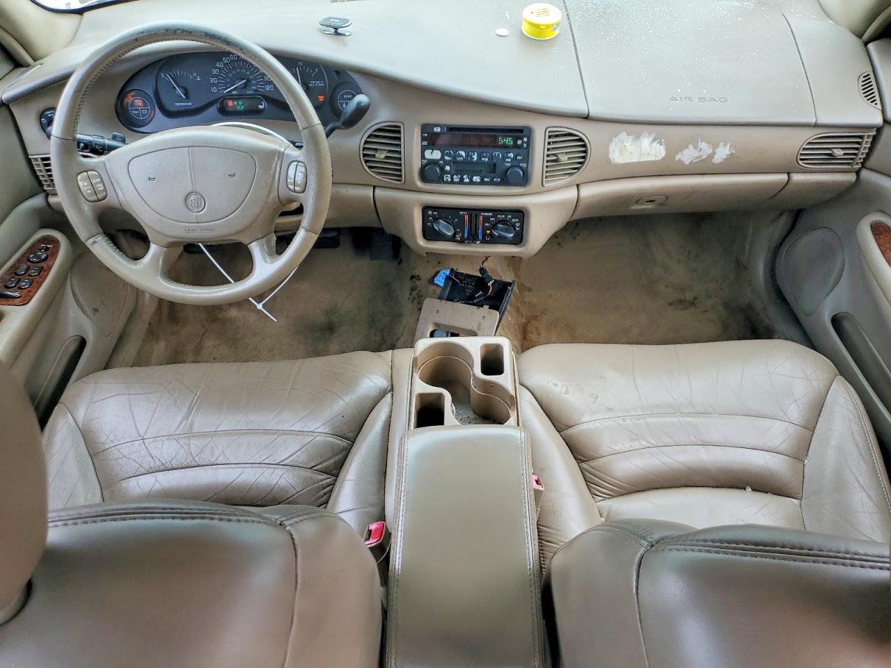 2004 Buick Century Custom White vin: 2G4WS52JX41248429