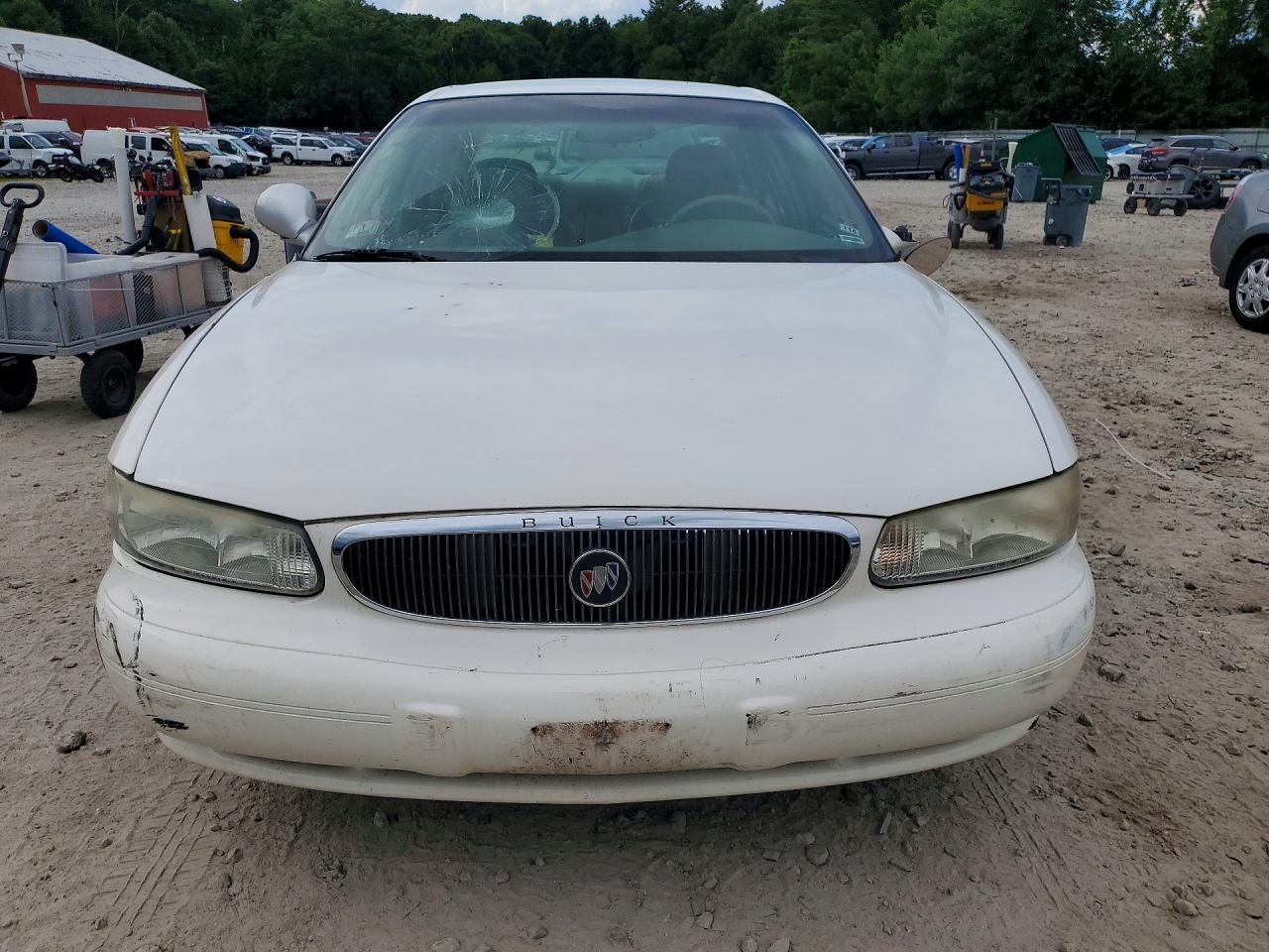 2004 Buick Century Custom White vin: 2G4WS52JX41248429