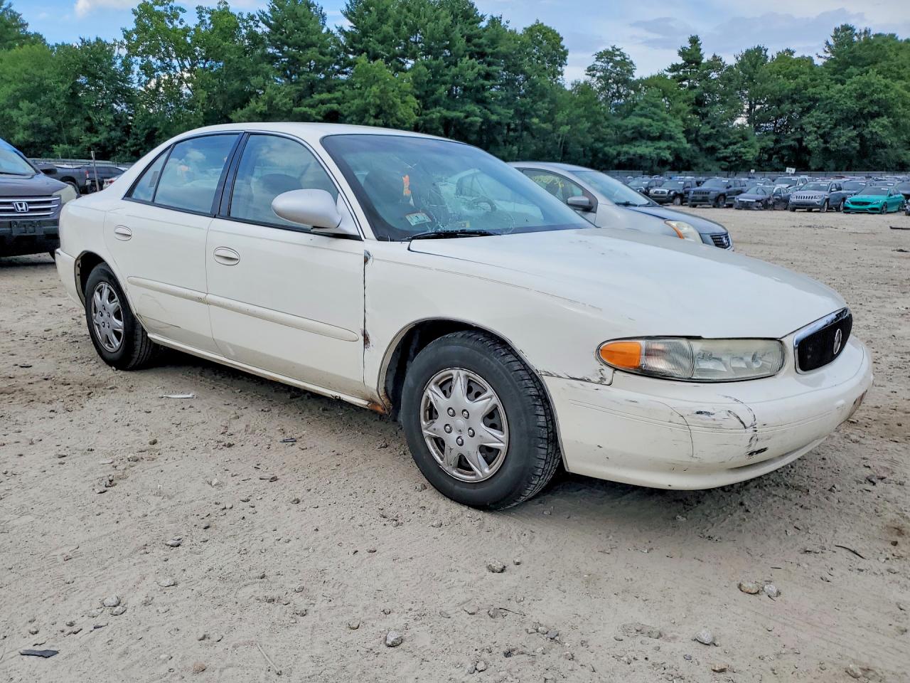 2004 Buick Century Custom White vin: 2G4WS52JX41248429