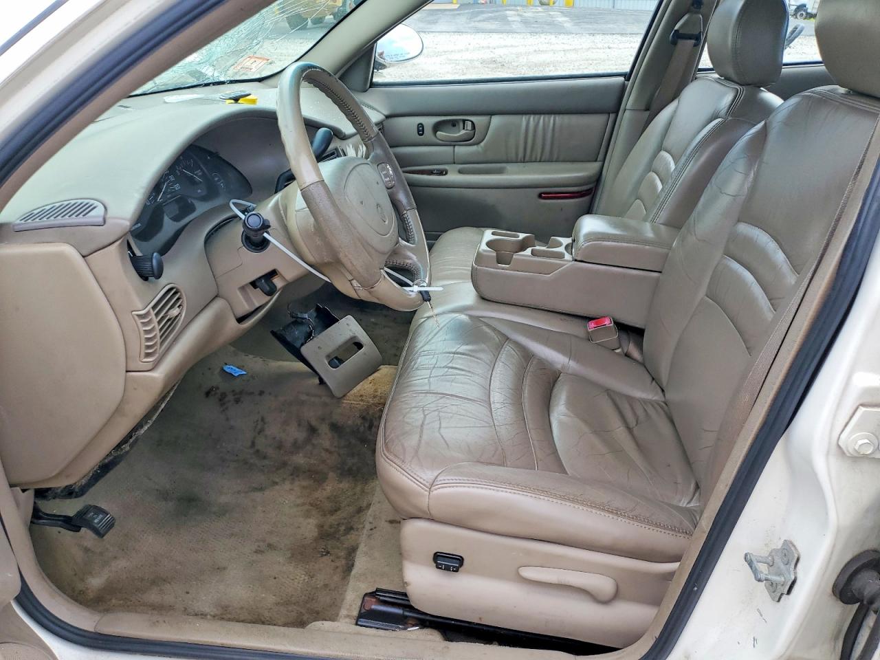 2004 Buick Century Custom White vin: 2G4WS52JX41248429