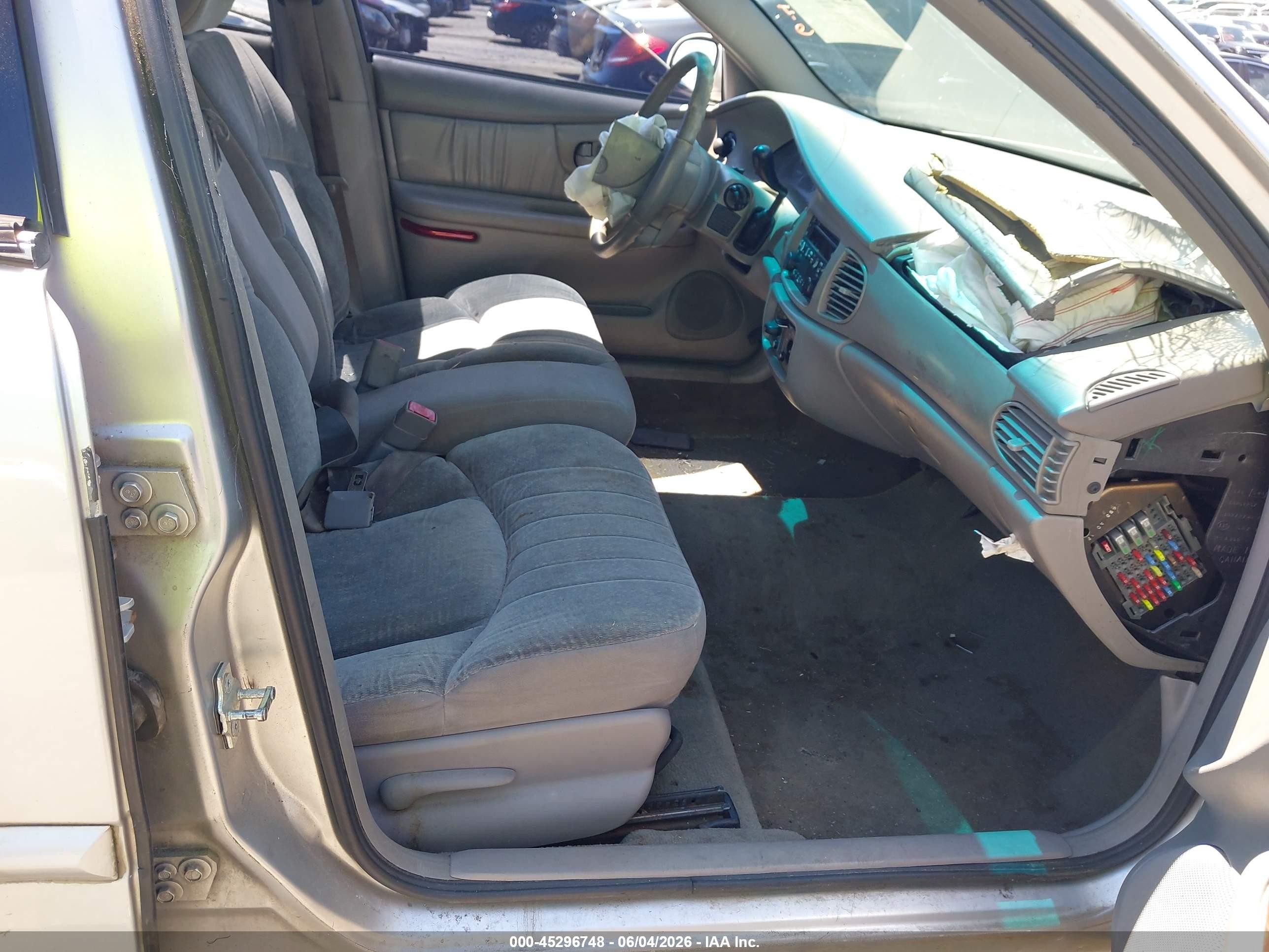 2005 Buick Century   Silver vin: 2G4WS52JX51112917