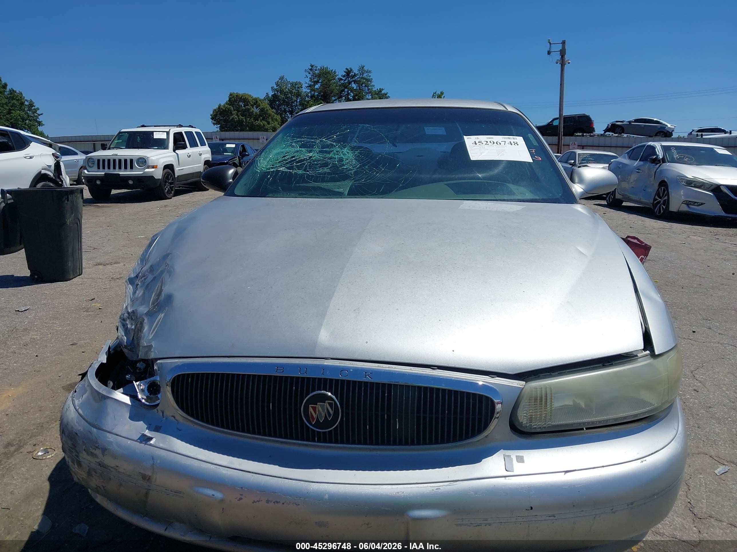 2005 Buick Century   Silver vin: 2G4WS52JX51112917