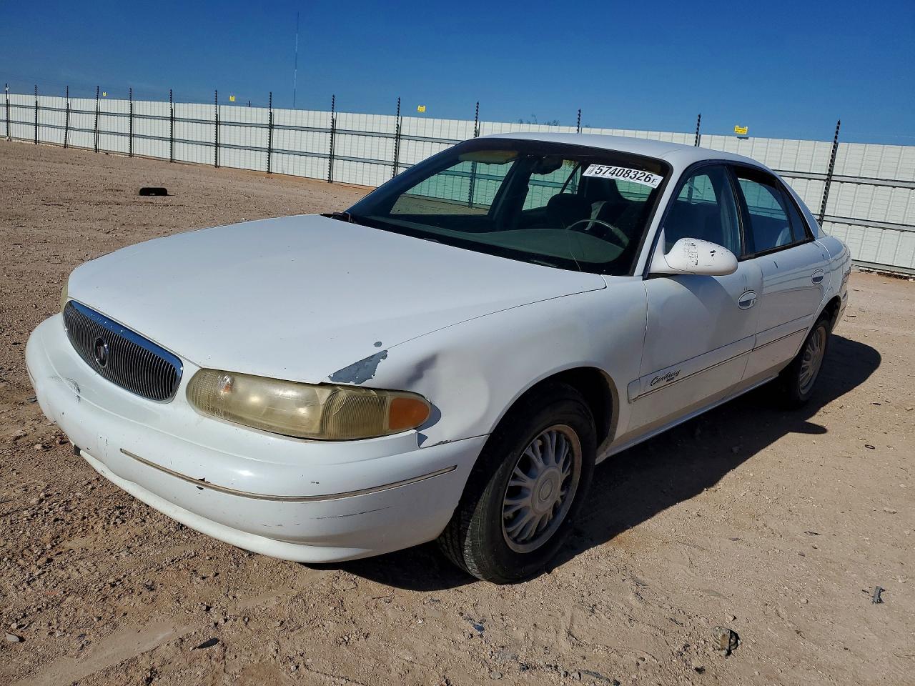 2000 Buick Century Custom White vin: 2G4WS52JXY1215713