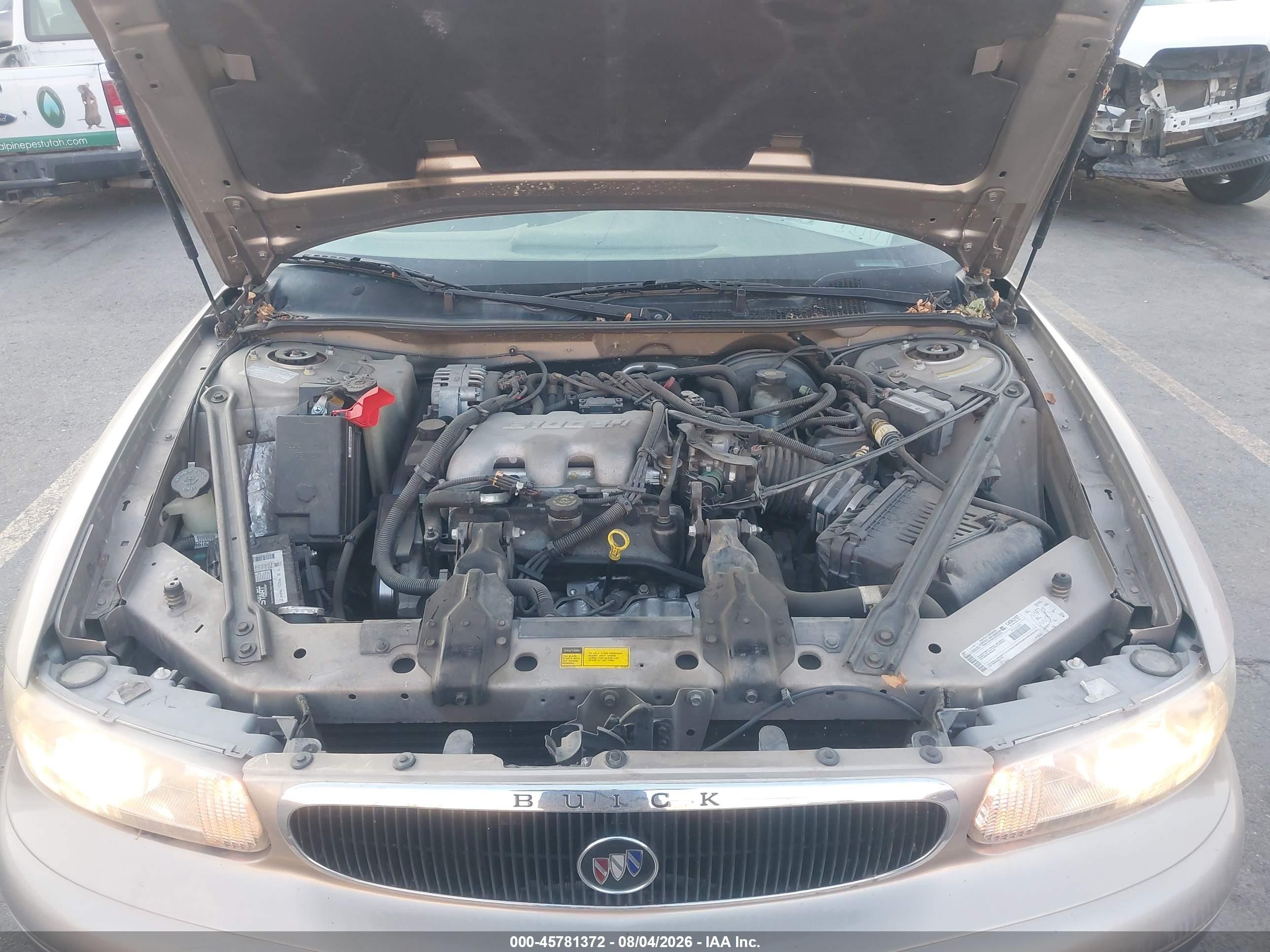 2000 Buick Century Custom Beige vin: 2G4WS52JXY1292873