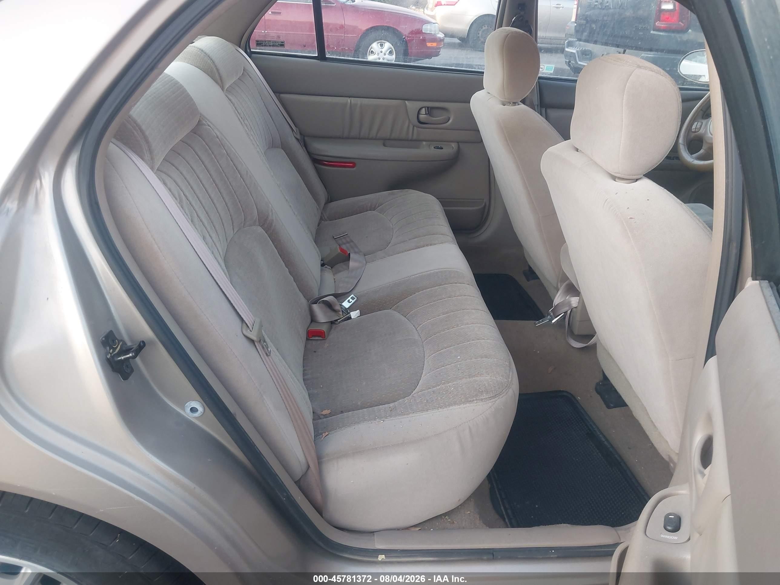 2000 Buick Century Custom Beige vin: 2G4WS52JXY1292873