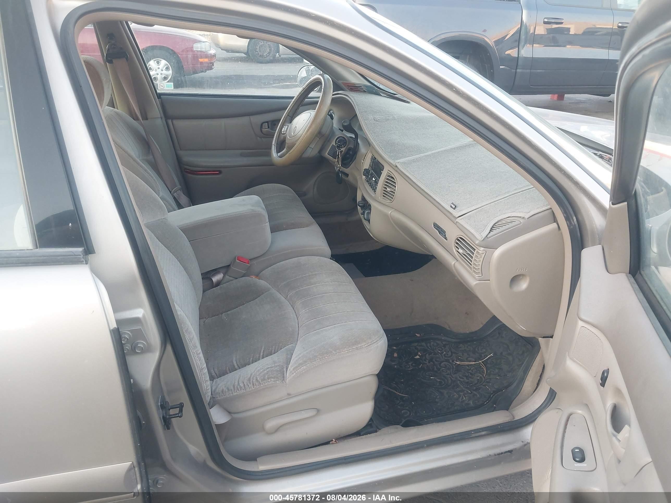 2000 Buick Century Custom Beige vin: 2G4WS52JXY1292873