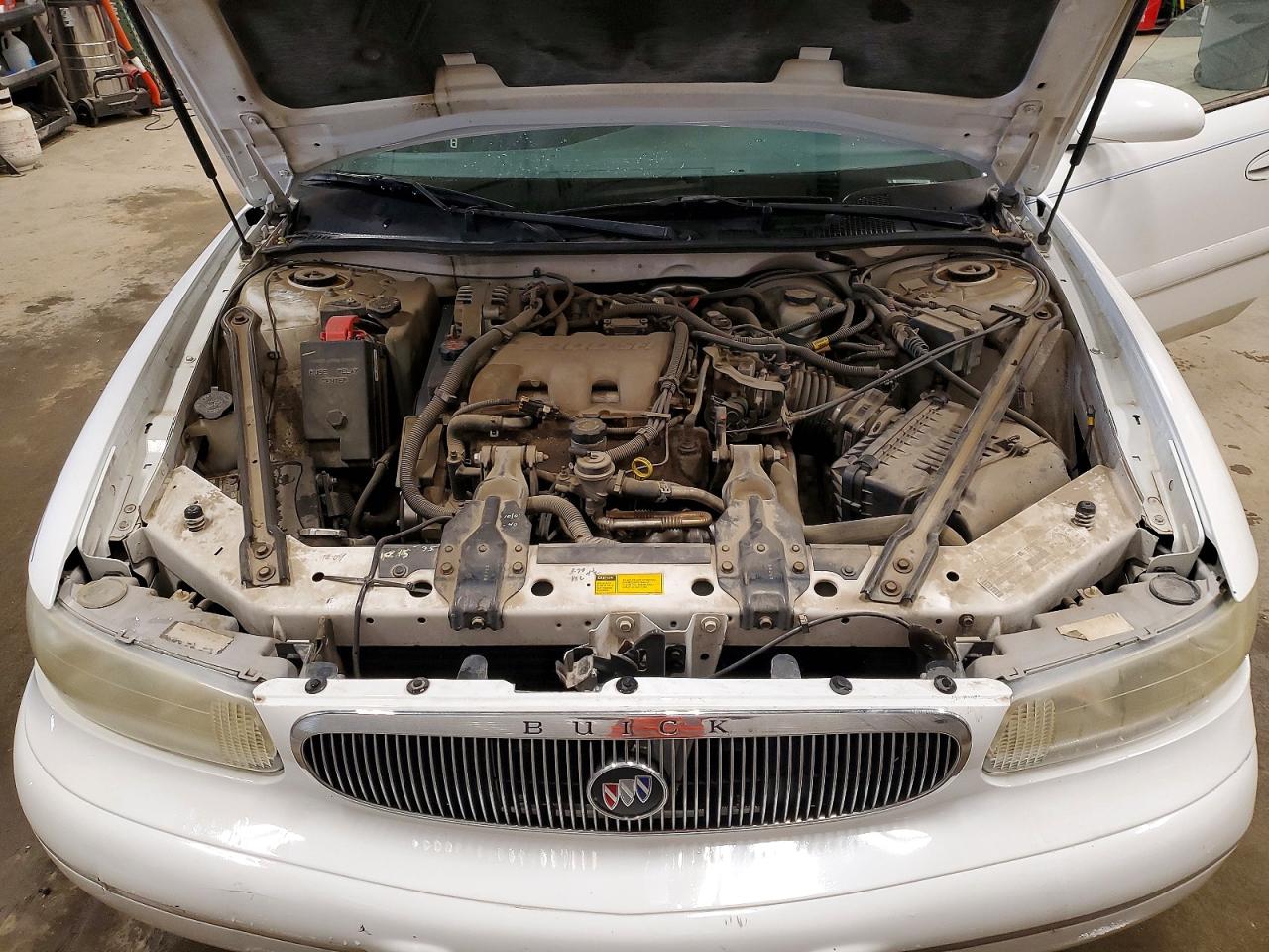2000 Buick Century Custom White vin: 2G4WS52JXY1323961