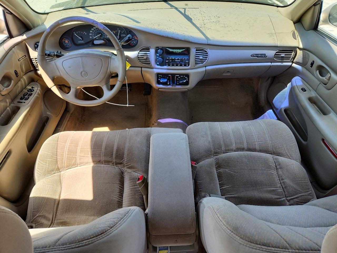2000 Buick Century Custom Золотой vin: 2G4WS52JXY1343627