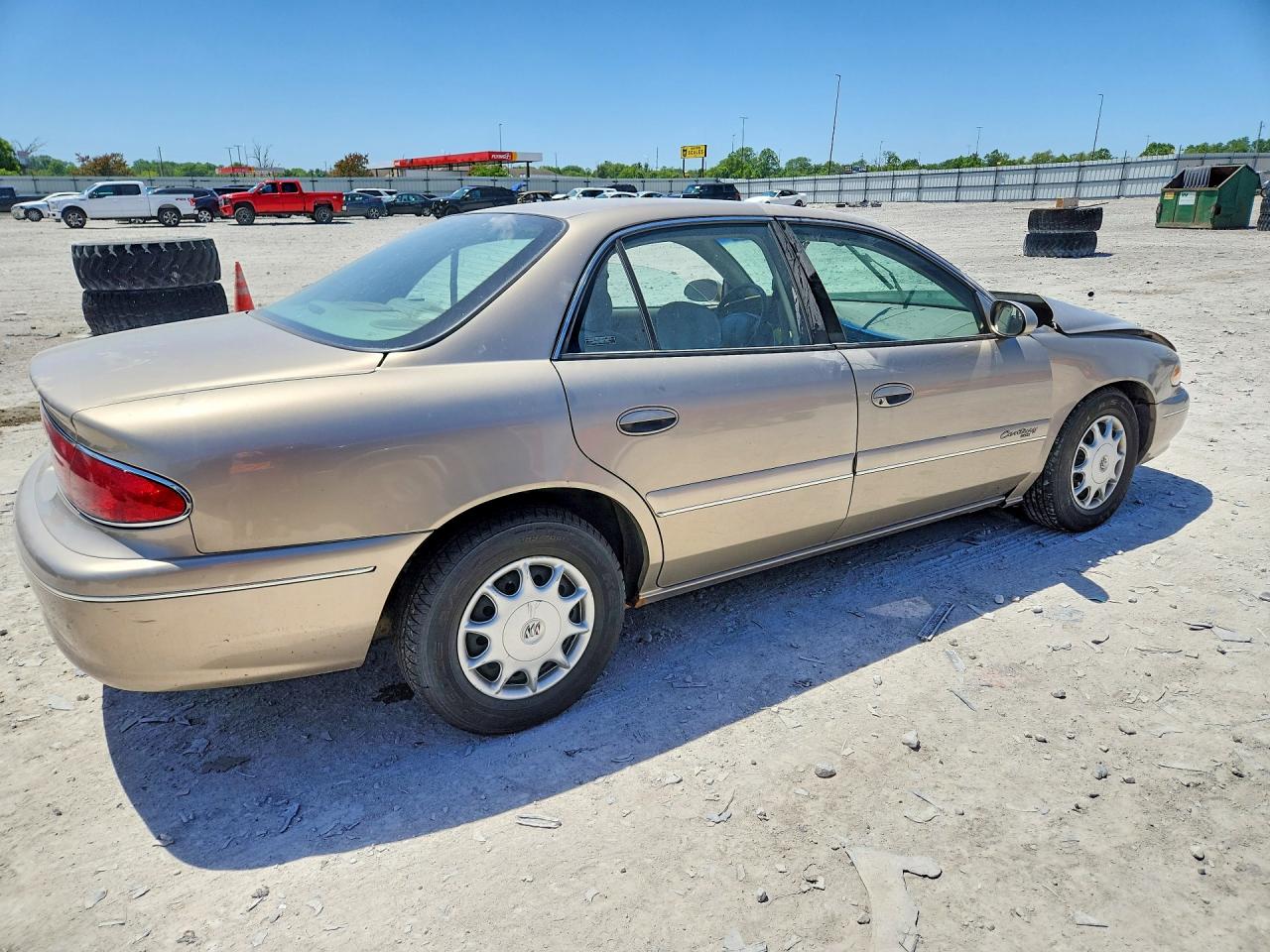 2000 Buick Century Custom Золотой vin: 2G4WS52JXY1343627
