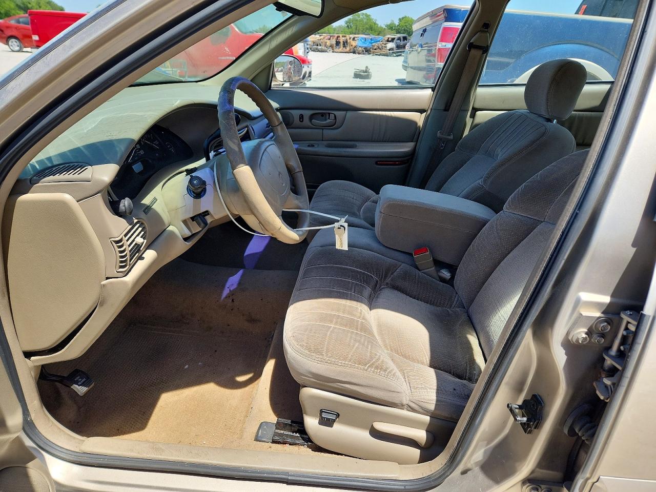 2000 Buick Century Custom Золотой vin: 2G4WS52JXY1343627