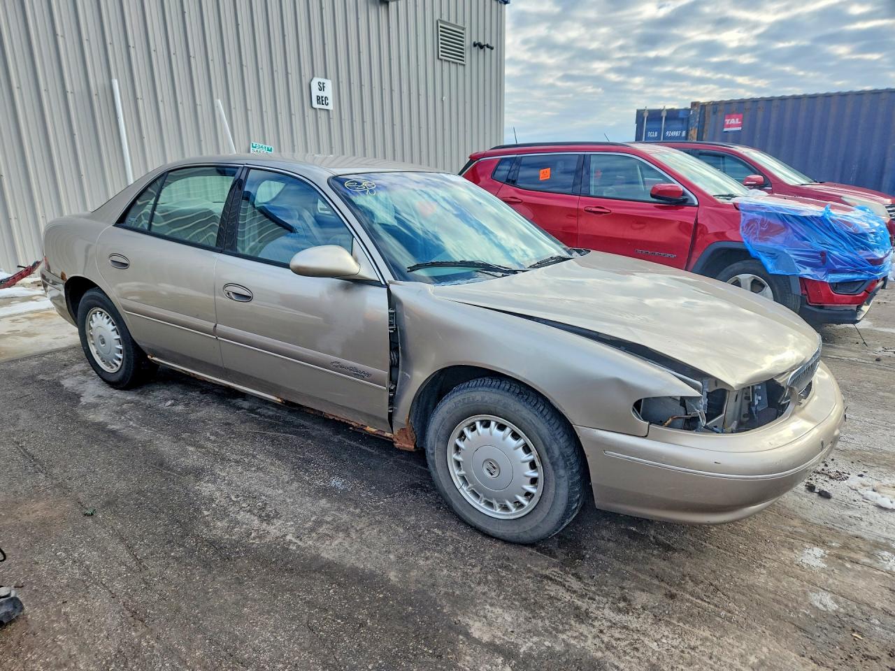 1998 Buick Century Custom Tan vin: 2G4WS52M0W1438205