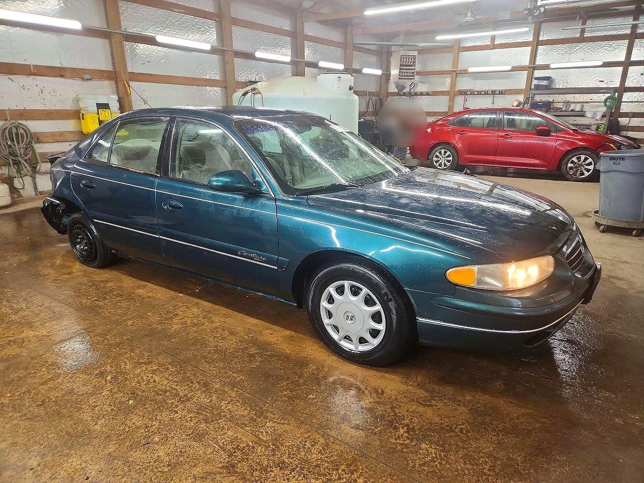 1998 Buick Century Custom Зеленый vin: 2G4WS52M0W1517552