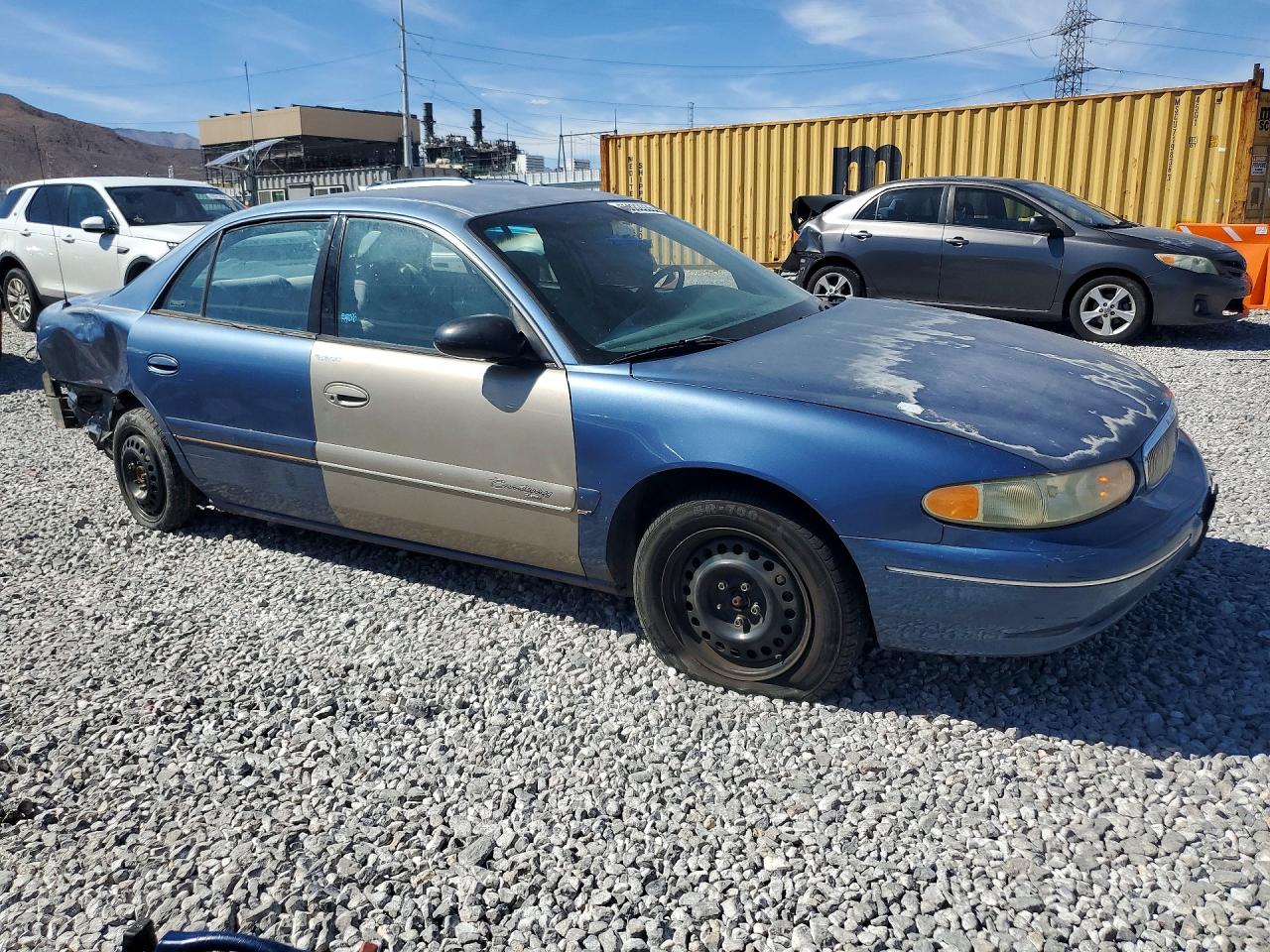 1998 Buick Century Custom Blue vin: 2G4WS52M1W1445549