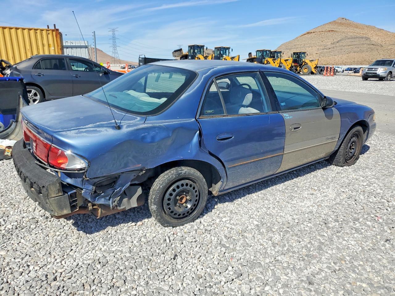 1998 Buick Century Custom Blue vin: 2G4WS52M1W1445549