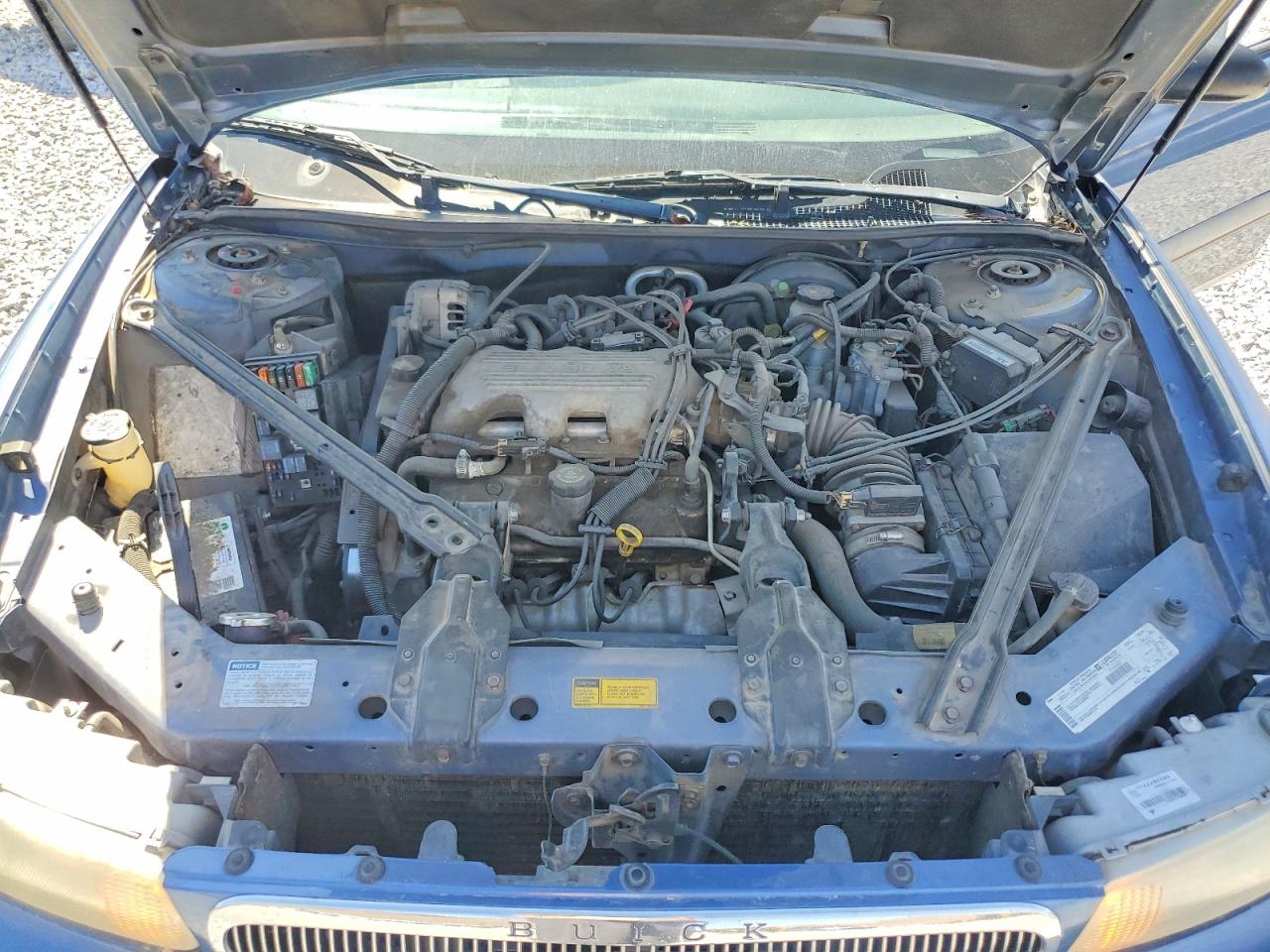 1998 Buick Century Custom Blue vin: 2G4WS52M1W1445549