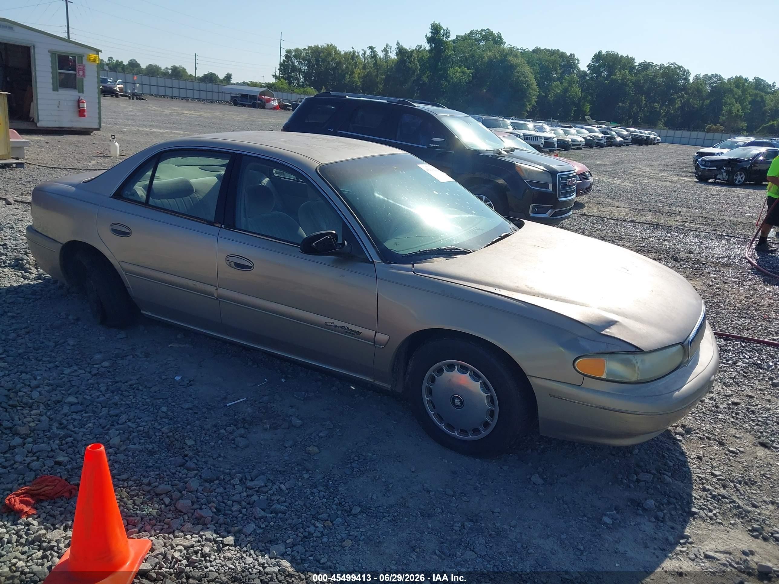 1999 Buick Century Custom Champagne vin: 2G4WS52M1X1440336