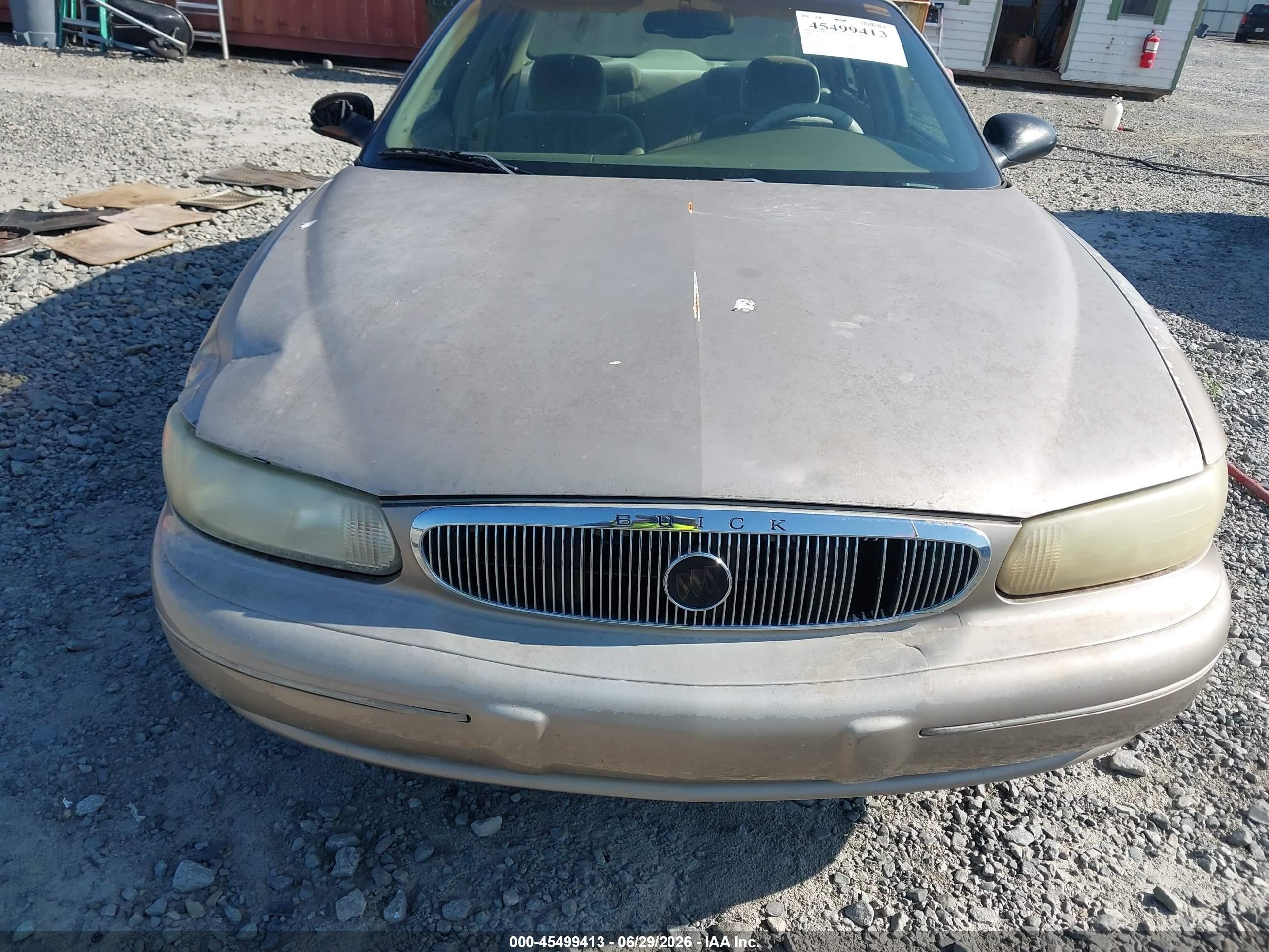 1999 Buick Century Custom Champagne vin: 2G4WS52M1X1440336