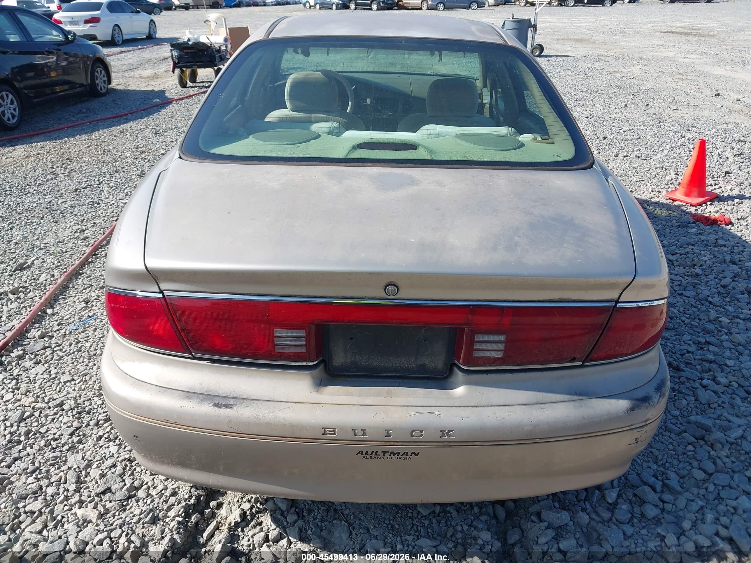 1999 Buick Century Custom Champagne vin: 2G4WS52M1X1440336