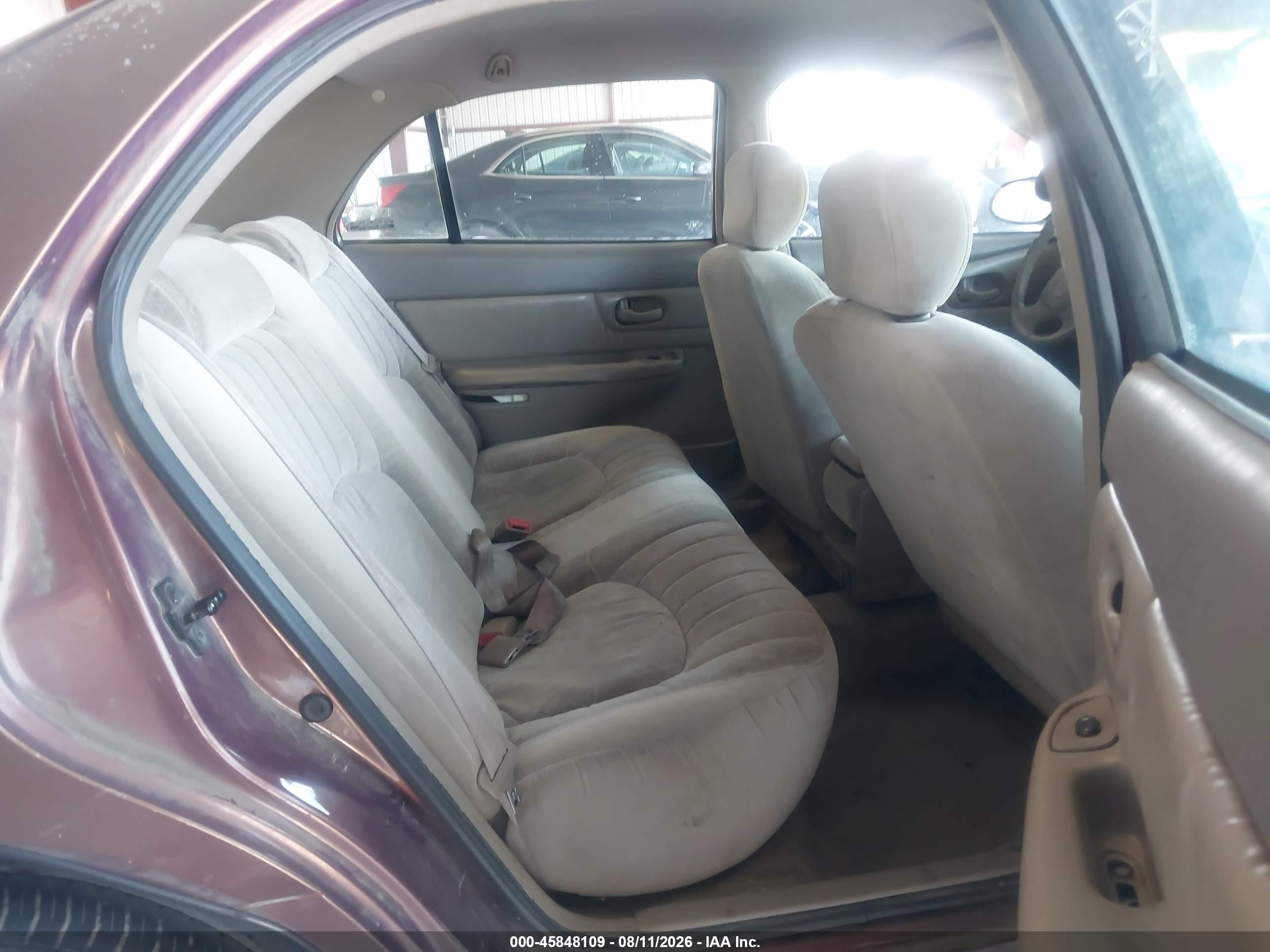 1999 Buick Century Custom Gold vin: 2G4WS52M3X1448695