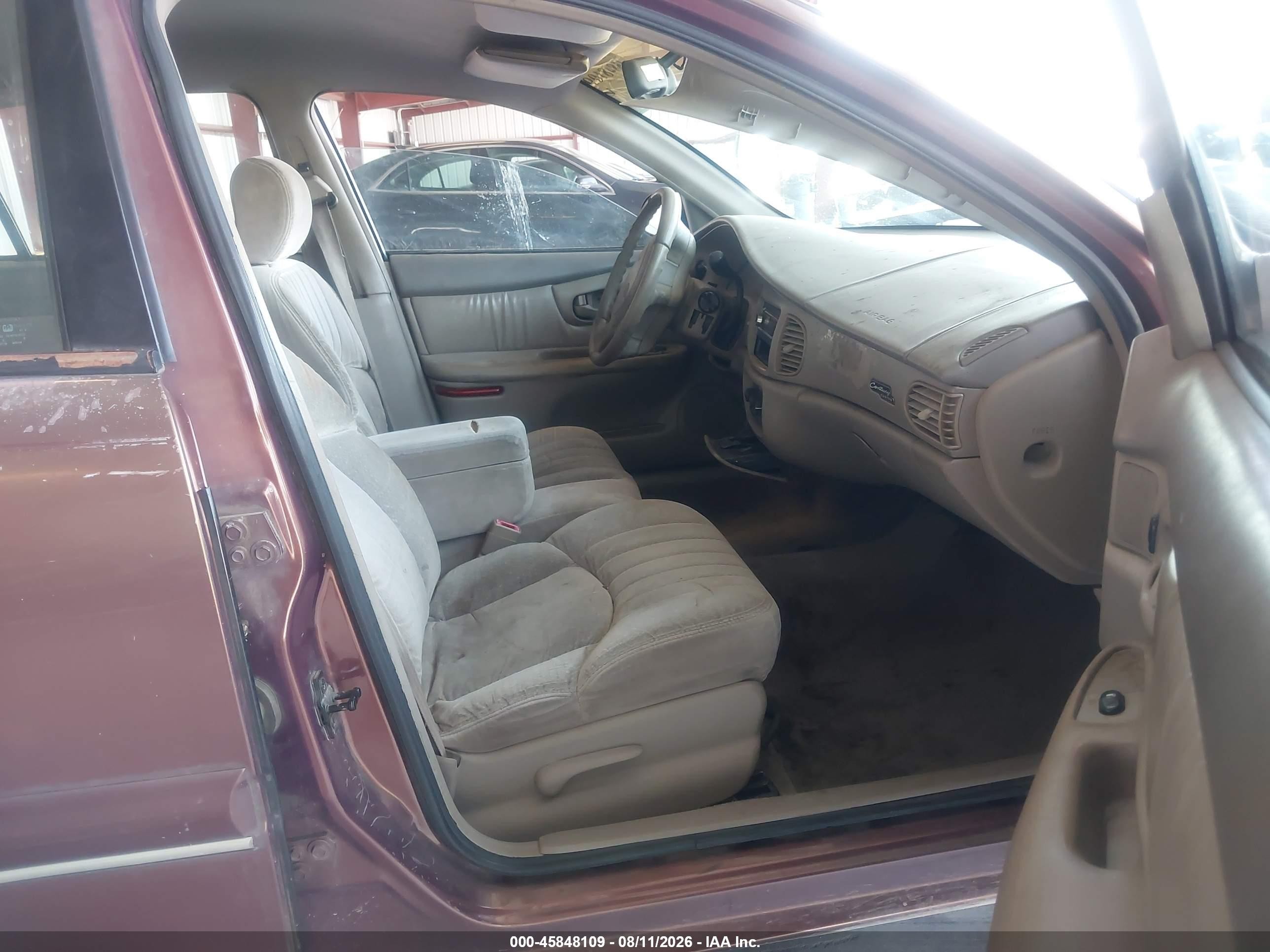 1999 Buick Century Custom Gold vin: 2G4WS52M3X1448695
