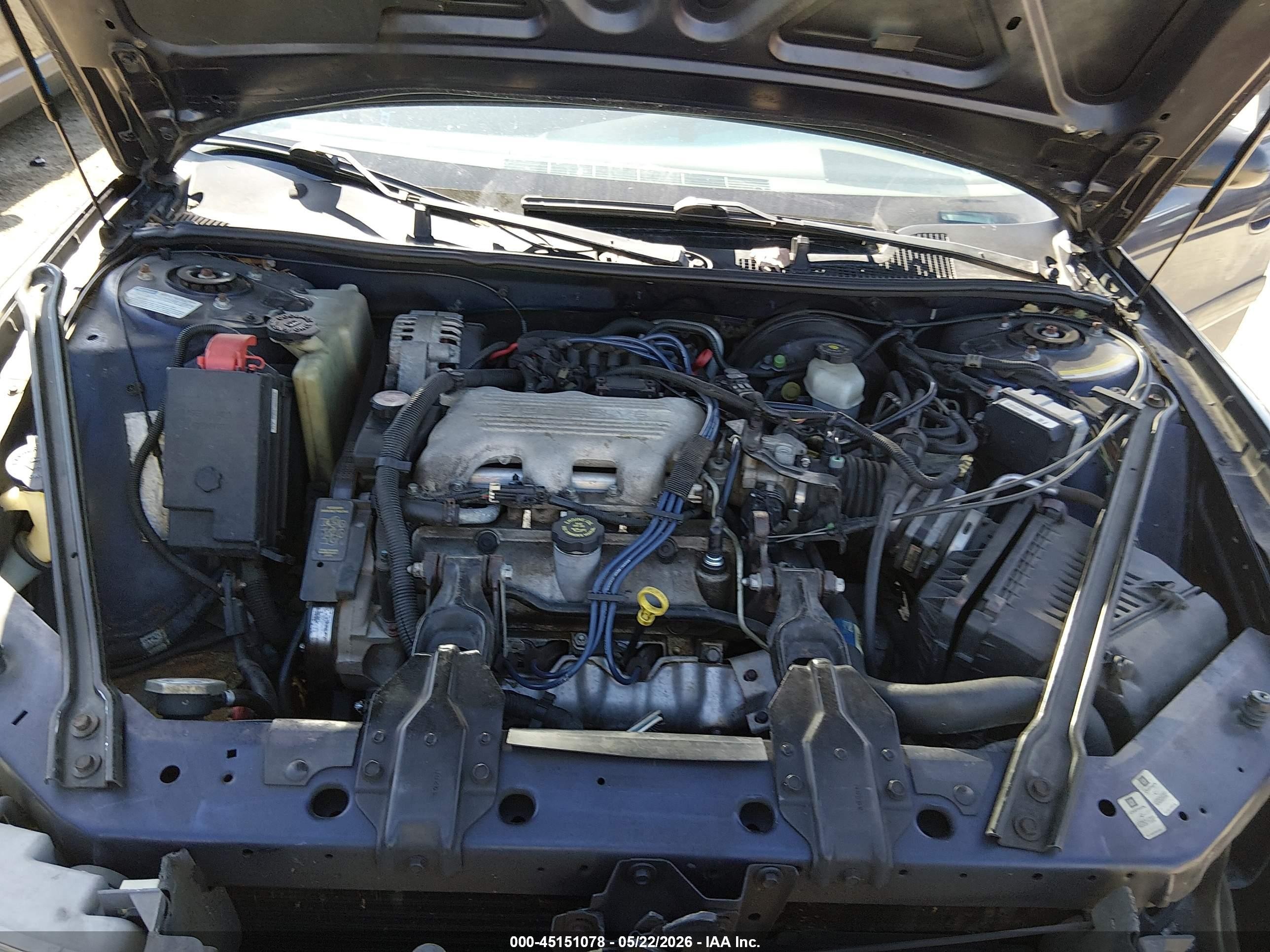 1999 Buick Century Custom Dark Blue vin: 2G4WS52M4X1482029