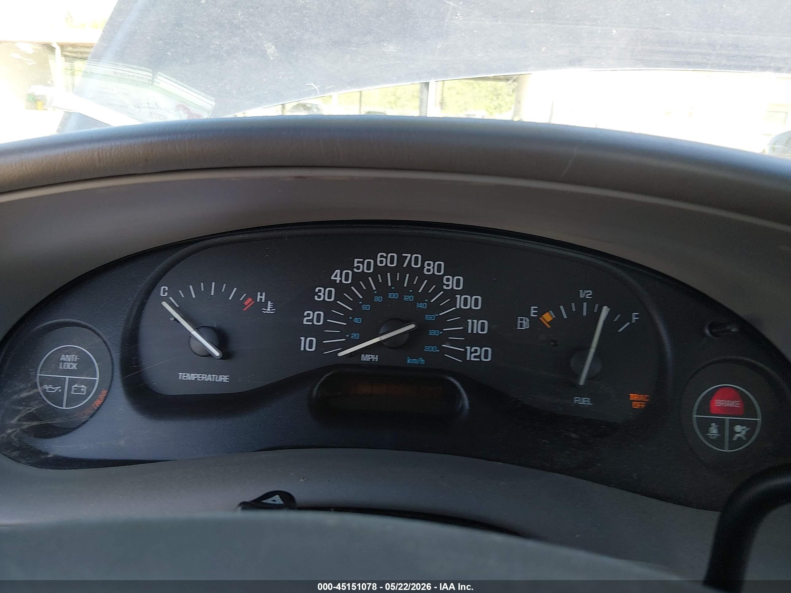 1999 Buick Century Custom Dark Blue vin: 2G4WS52M4X1482029