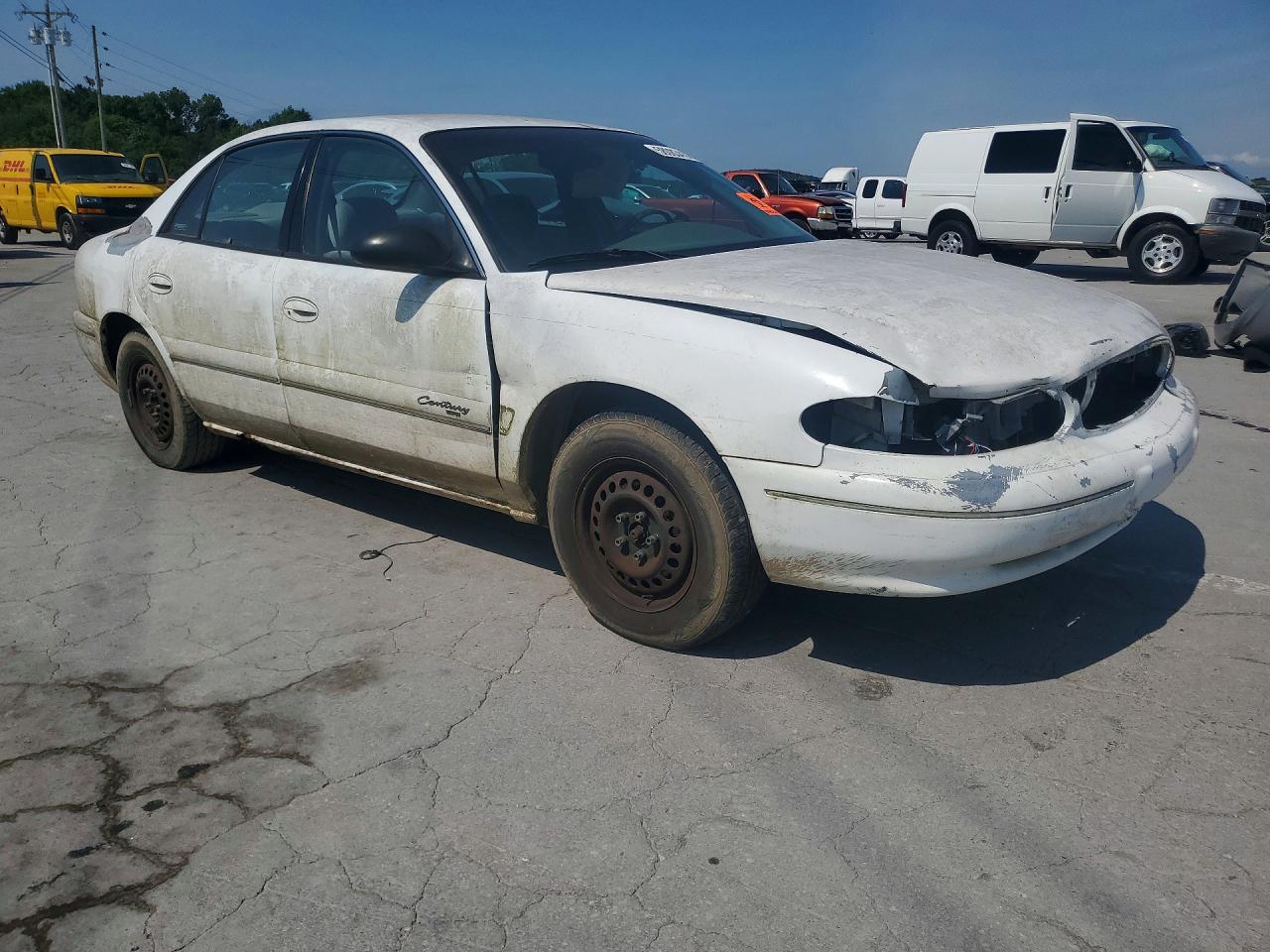 1999 Buick Century Custom Белый vin: 2G4WS52M4X1634360