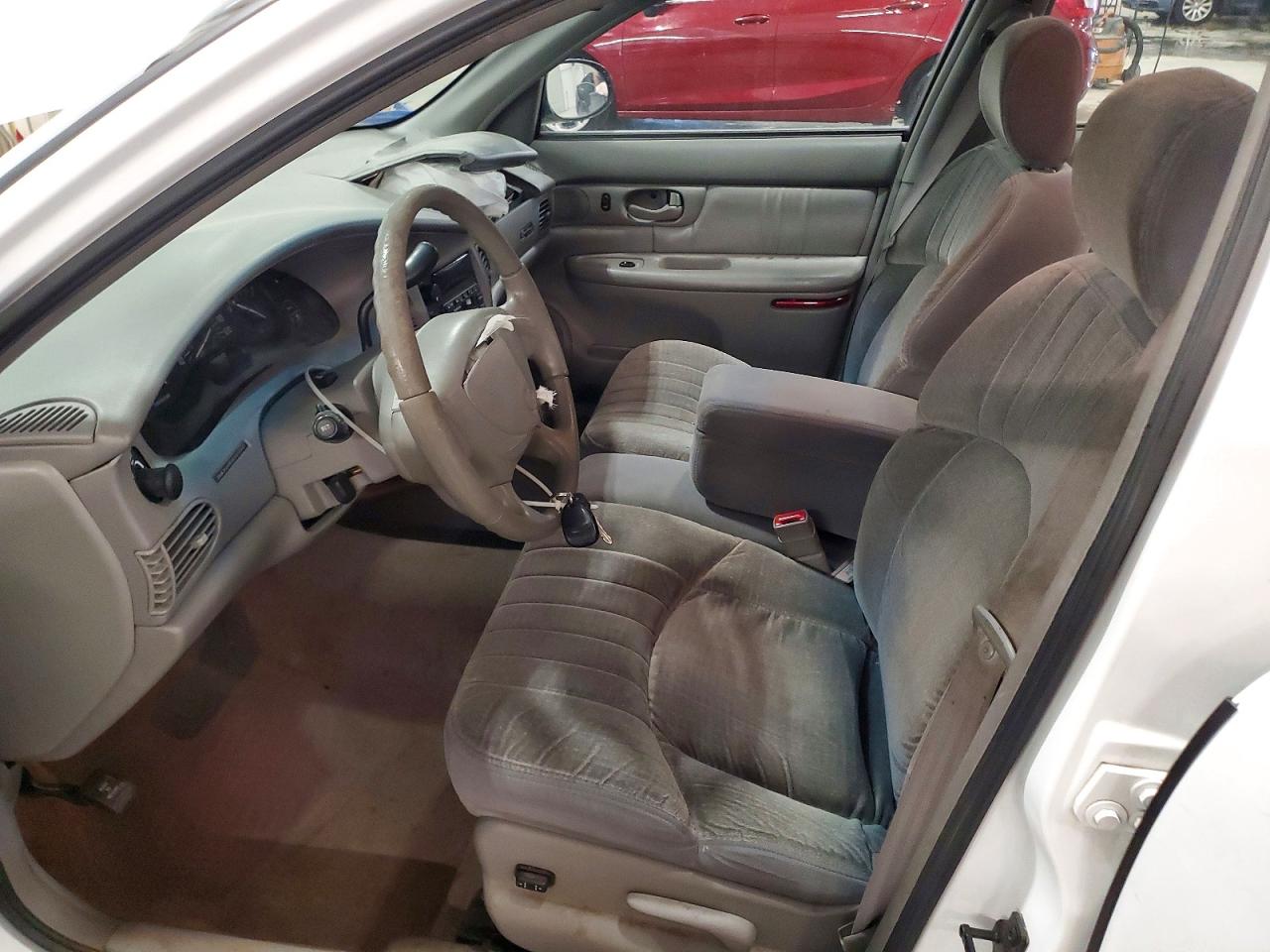 1999 Buick Century Custom White vin: 2G4WS52M5X1591745