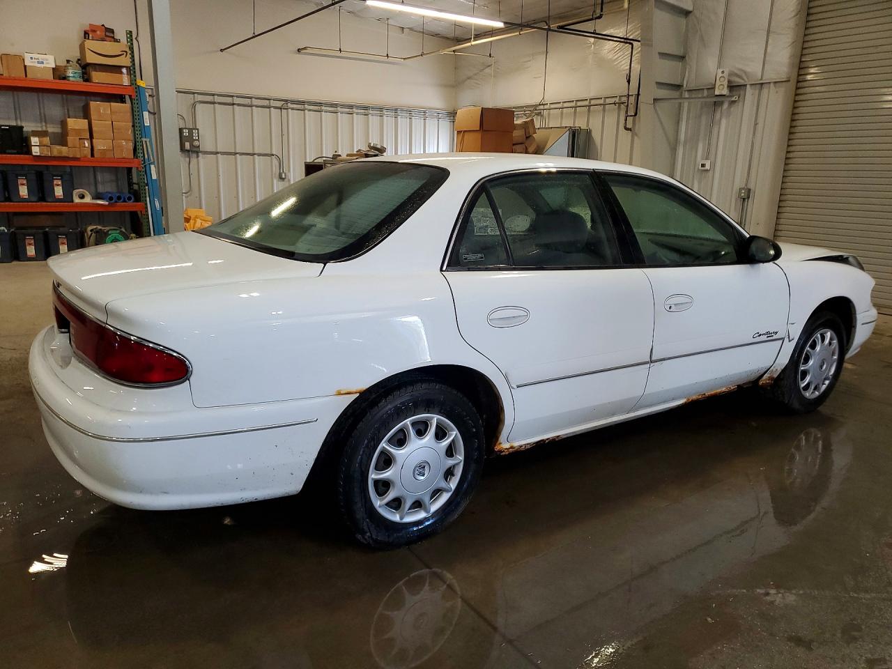 1999 Buick Century Custom White vin: 2G4WS52M5X1591745