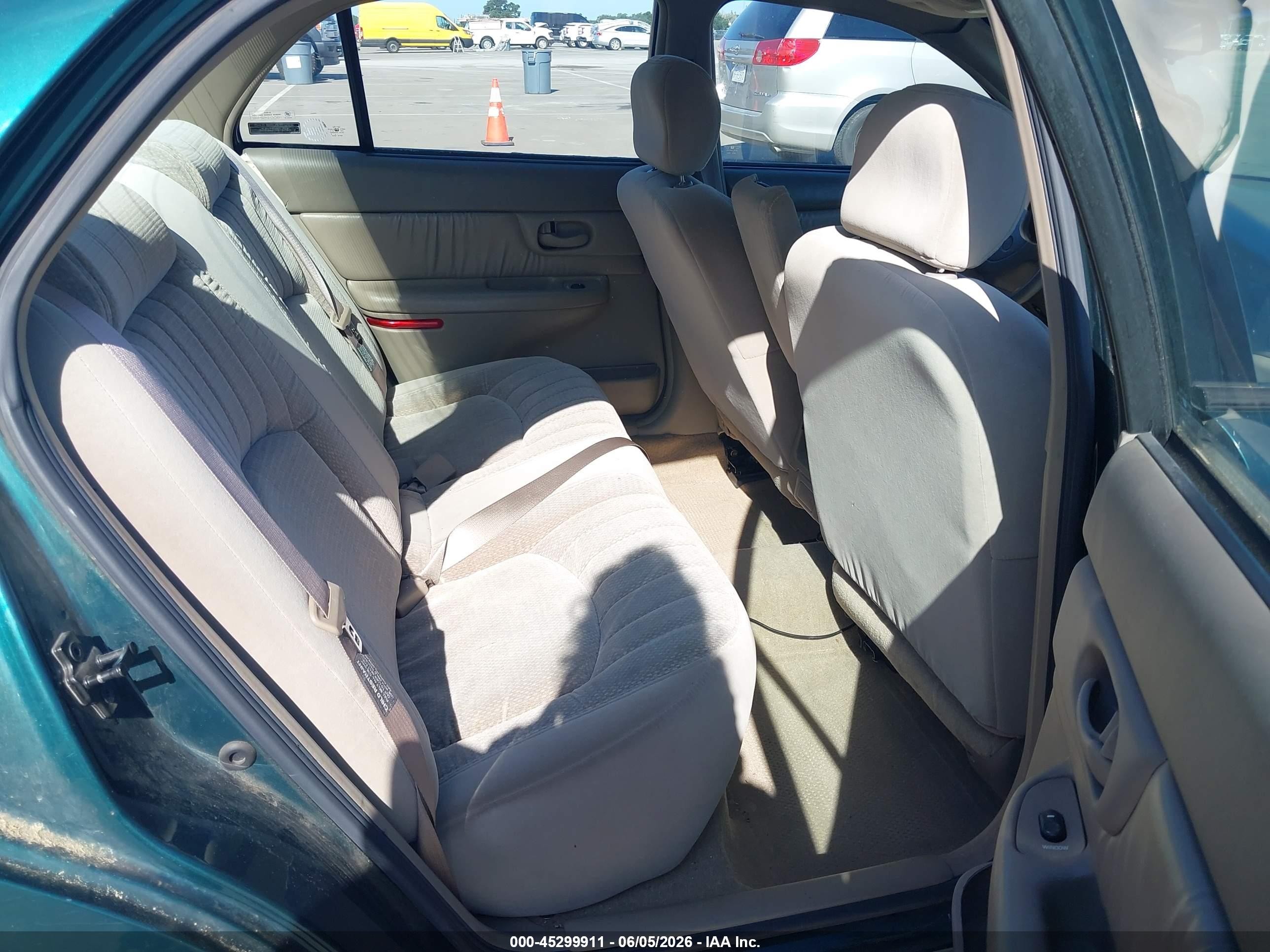 1997 Buick Century Custom Cmi Green vin: 2G4WS52M6V1413923
