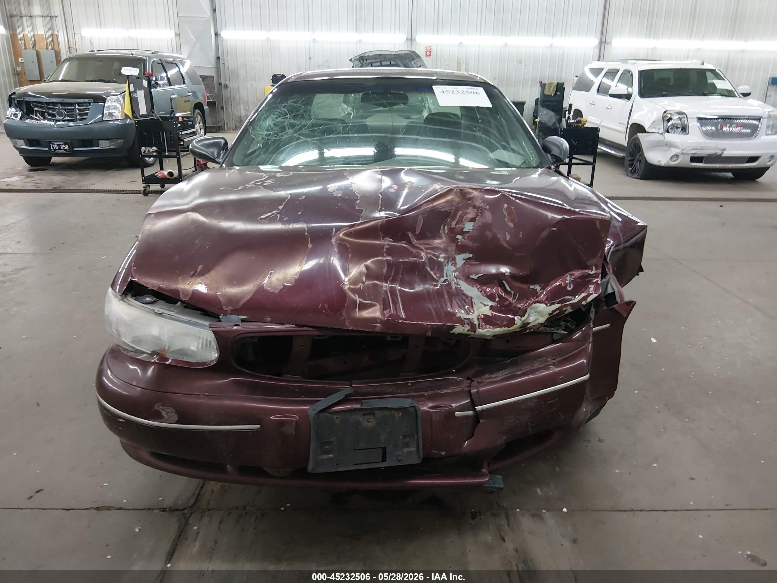 1999 Buick Century Custom Maroon vin: 2G4WS52M6X1477043