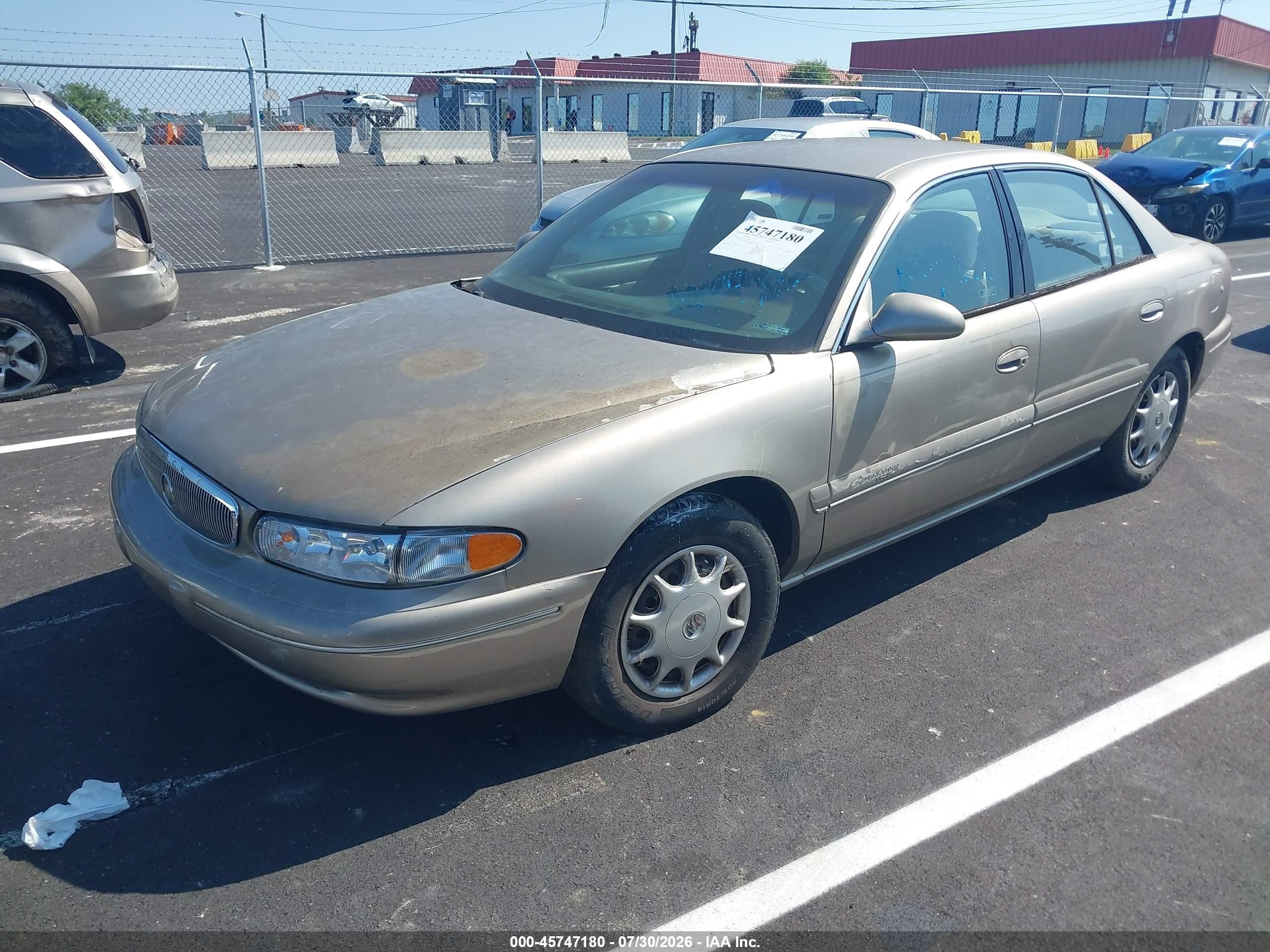 1997 Buick Century Custom Gold vin: 2G4WS52M7V1404664