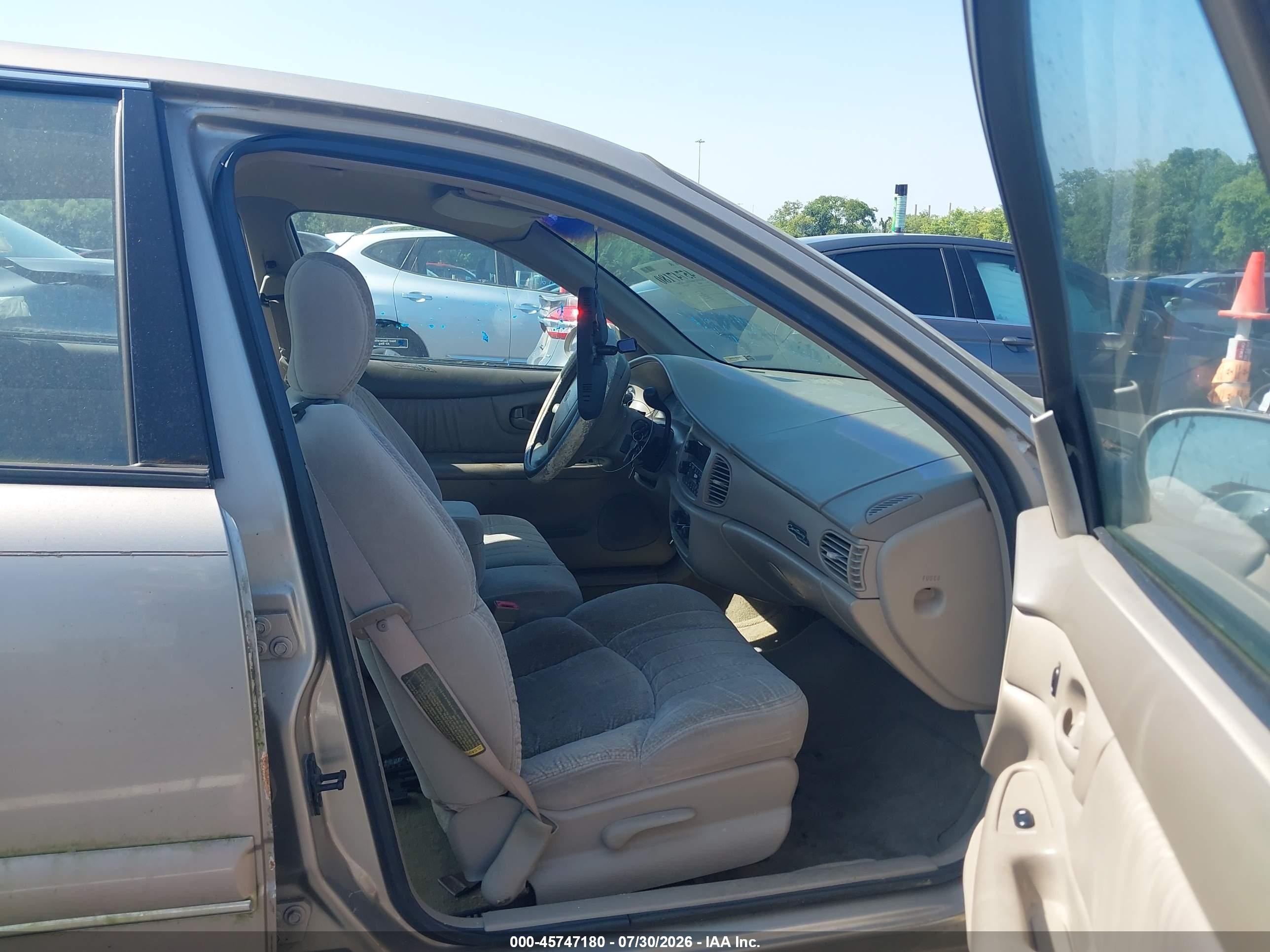 1997 Buick Century Custom Gold vin: 2G4WS52M7V1404664